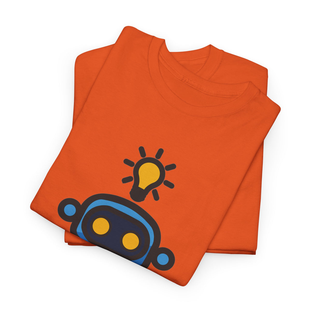 Unisex Personal Development BOT Heavy Cotton Tee (Dark Edition with White Print)
