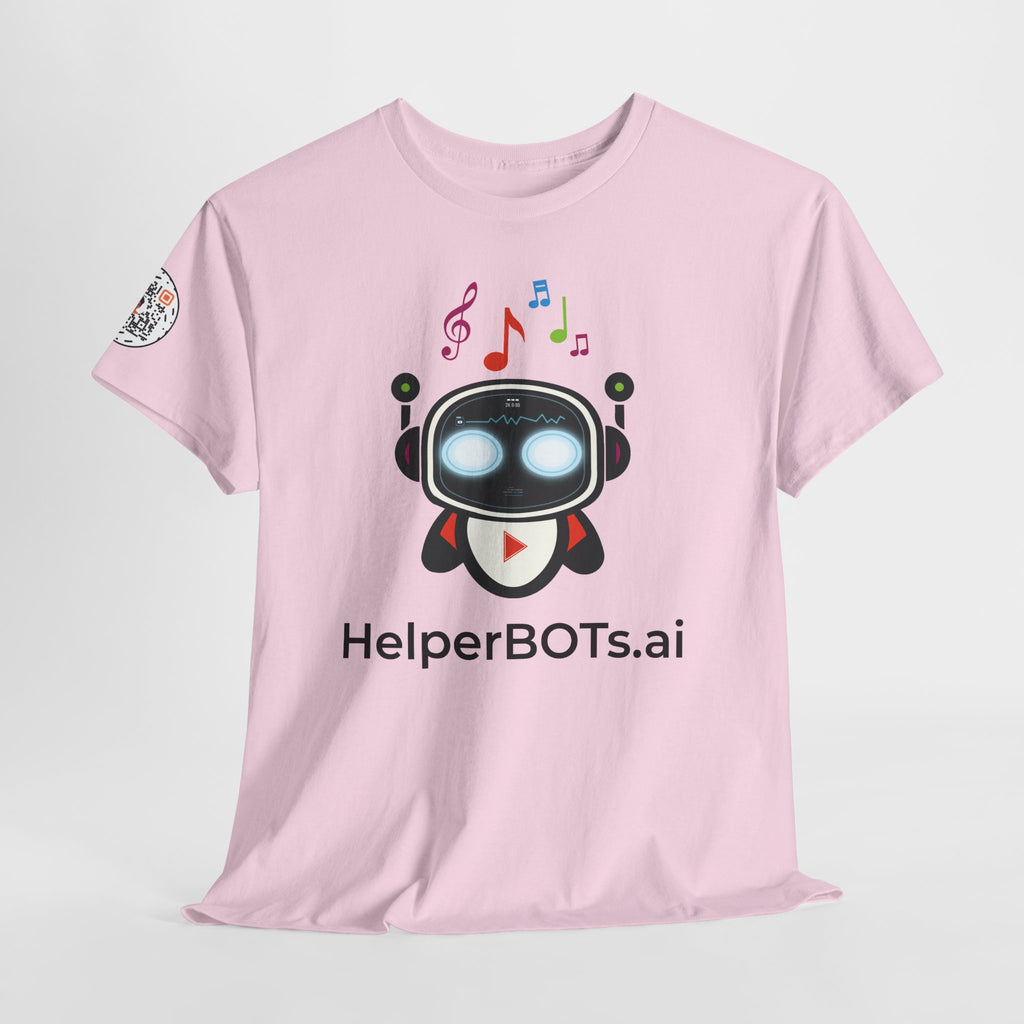 Unisex Music BOT Heavy Cotton Tee (Light Edition with Black Print)