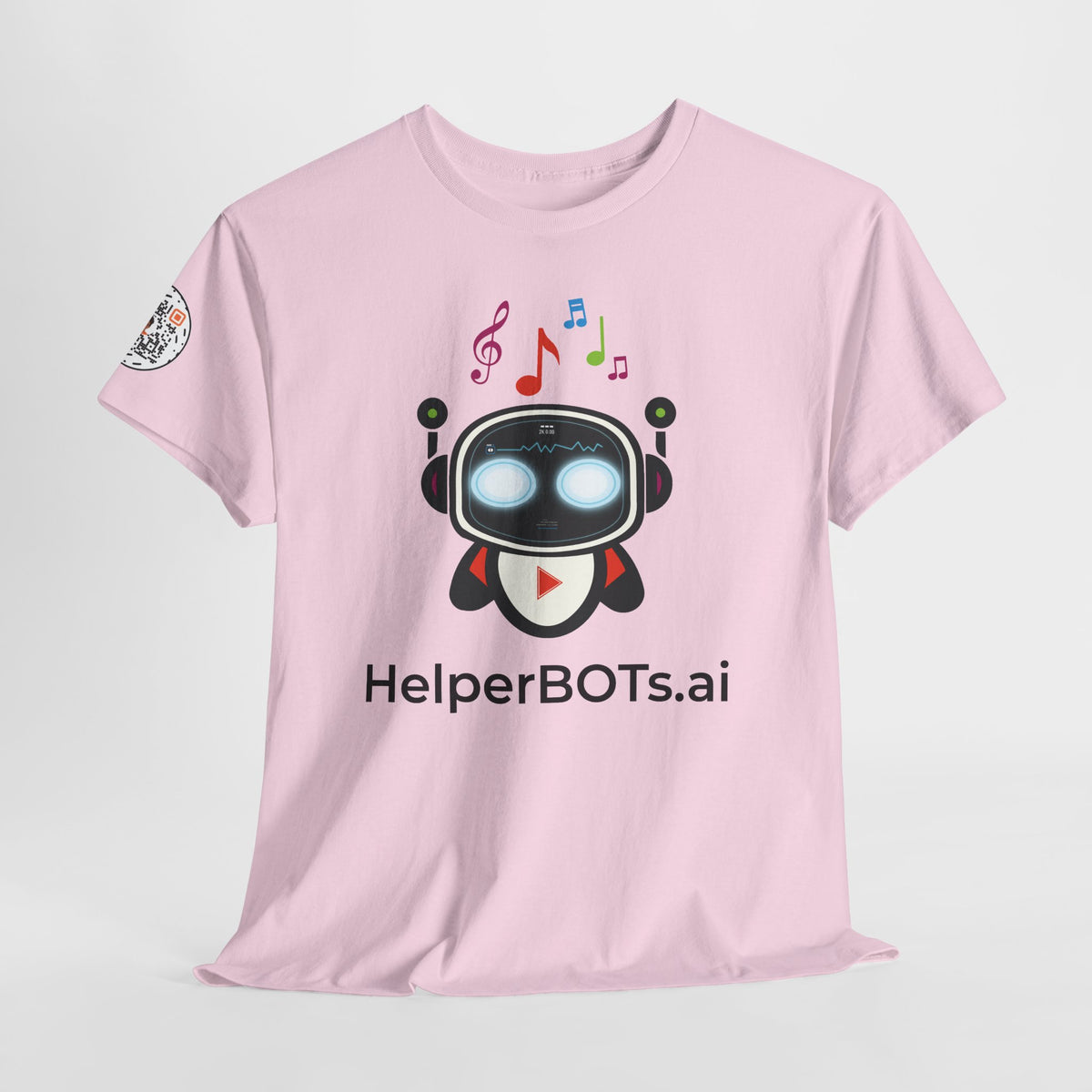 Unisex Music BOT Heavy Cotton Tee (Light Edition with Black Print)