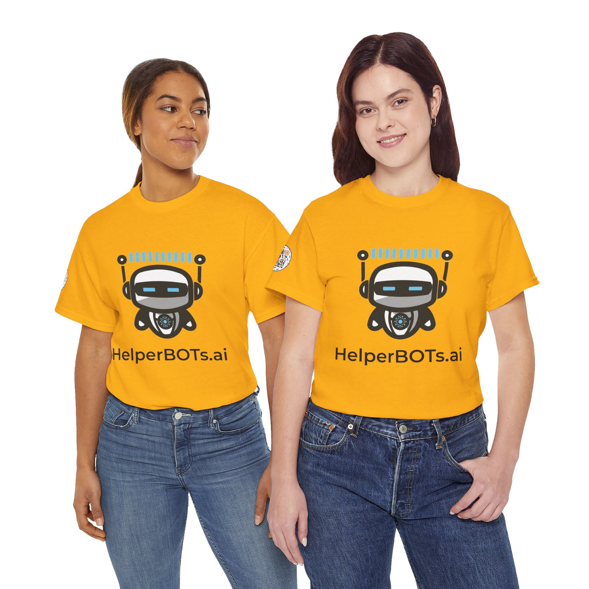 Unisex Productivity BOT Heavy Cotton Tee (Light Edition with Black Print)
