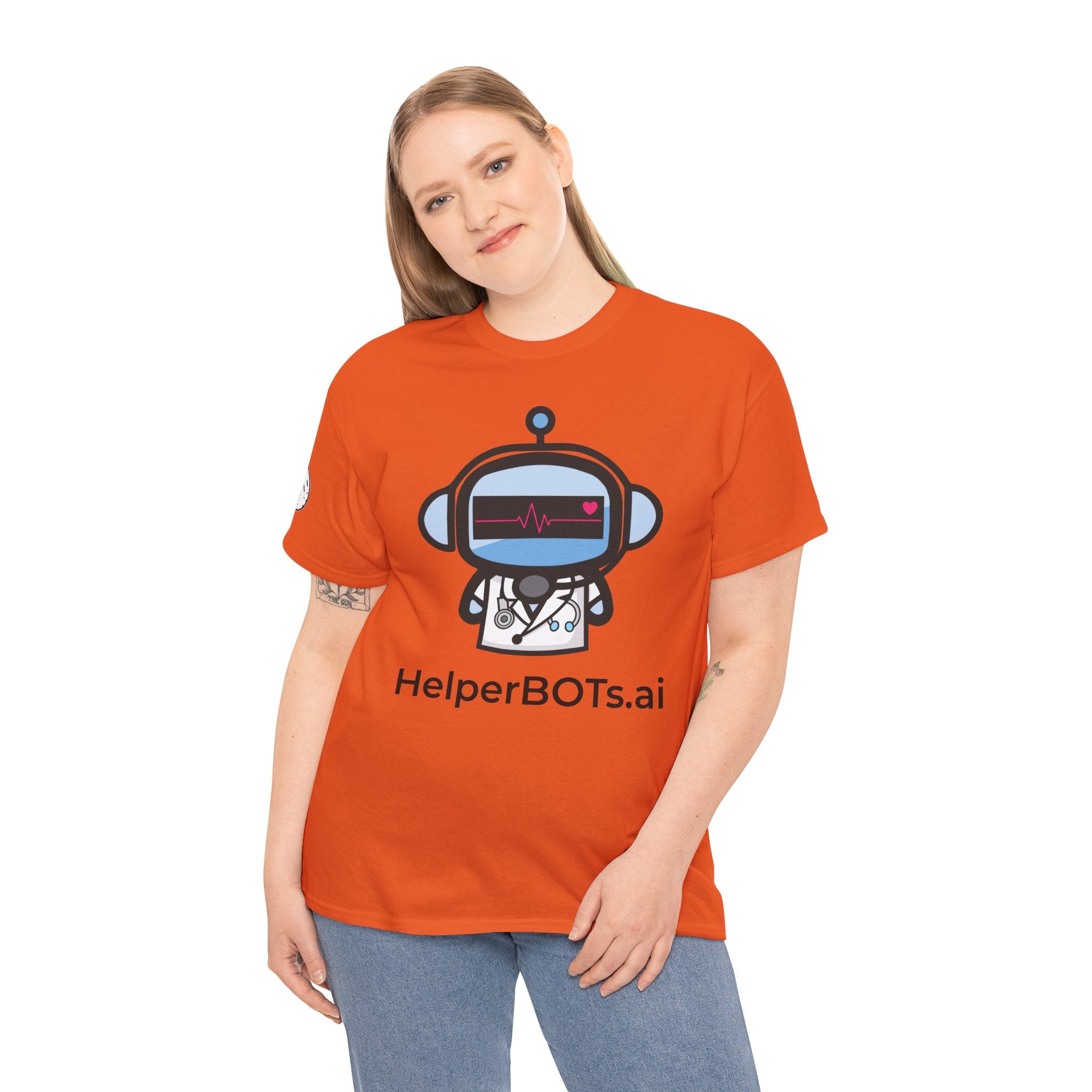 Unisex Medical BOT Heavy Cotton Tee (Light Edition with Black Print)