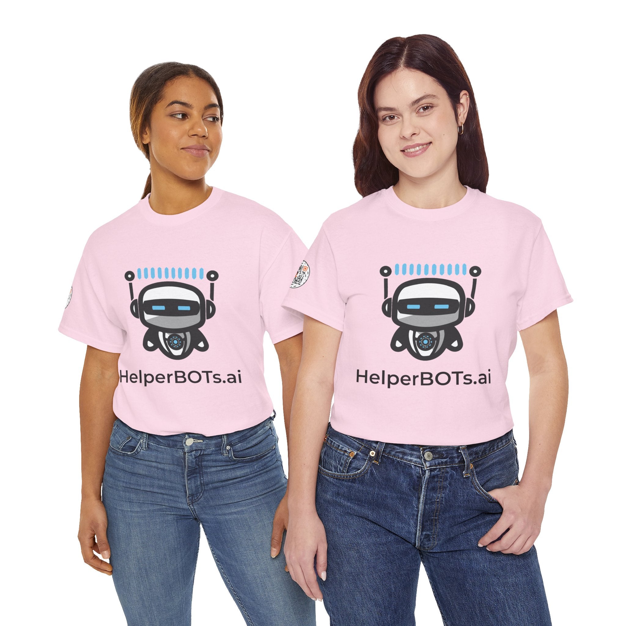 Unisex Productivity BOT Heavy Cotton Tee (Light Edition with Black Print)