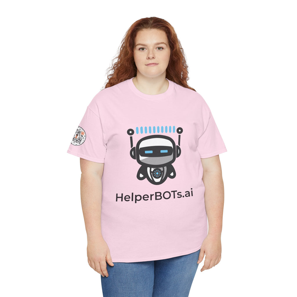 Unisex Productivity BOT Heavy Cotton Tee (Light Edition with Black Print)