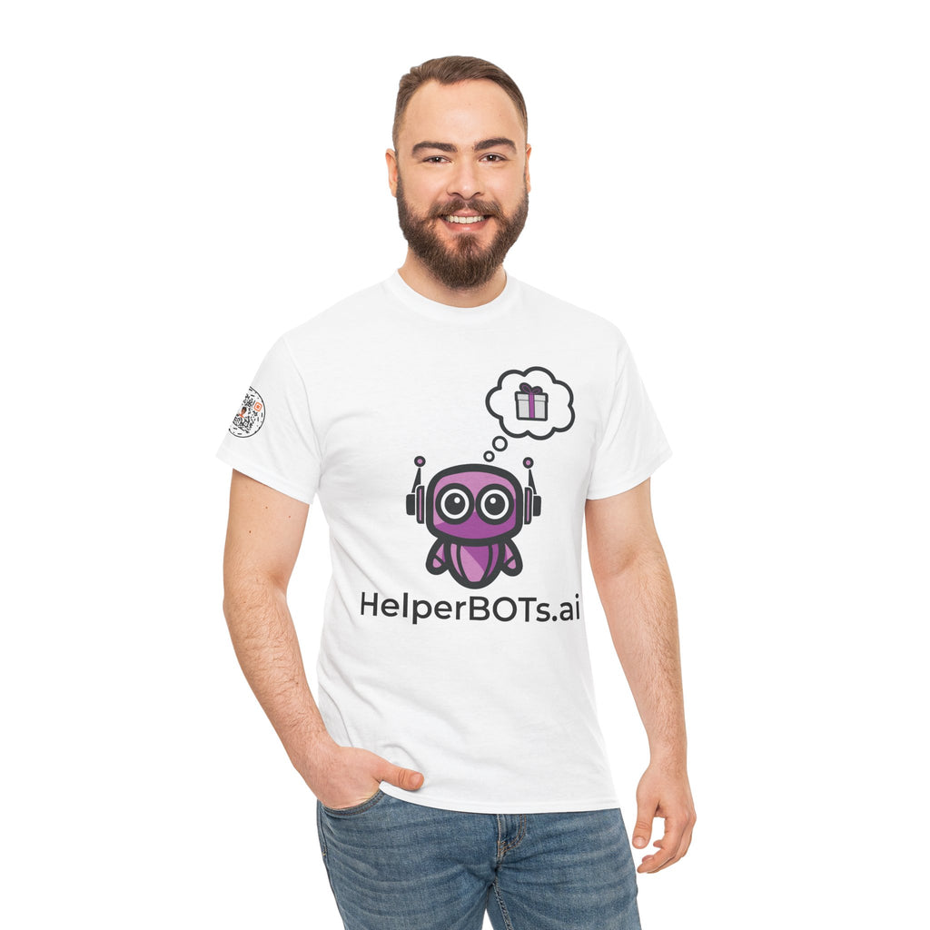 Unisex Love and Relationships BOT Heavy Cotton Tee (Light Edition with Black Print)