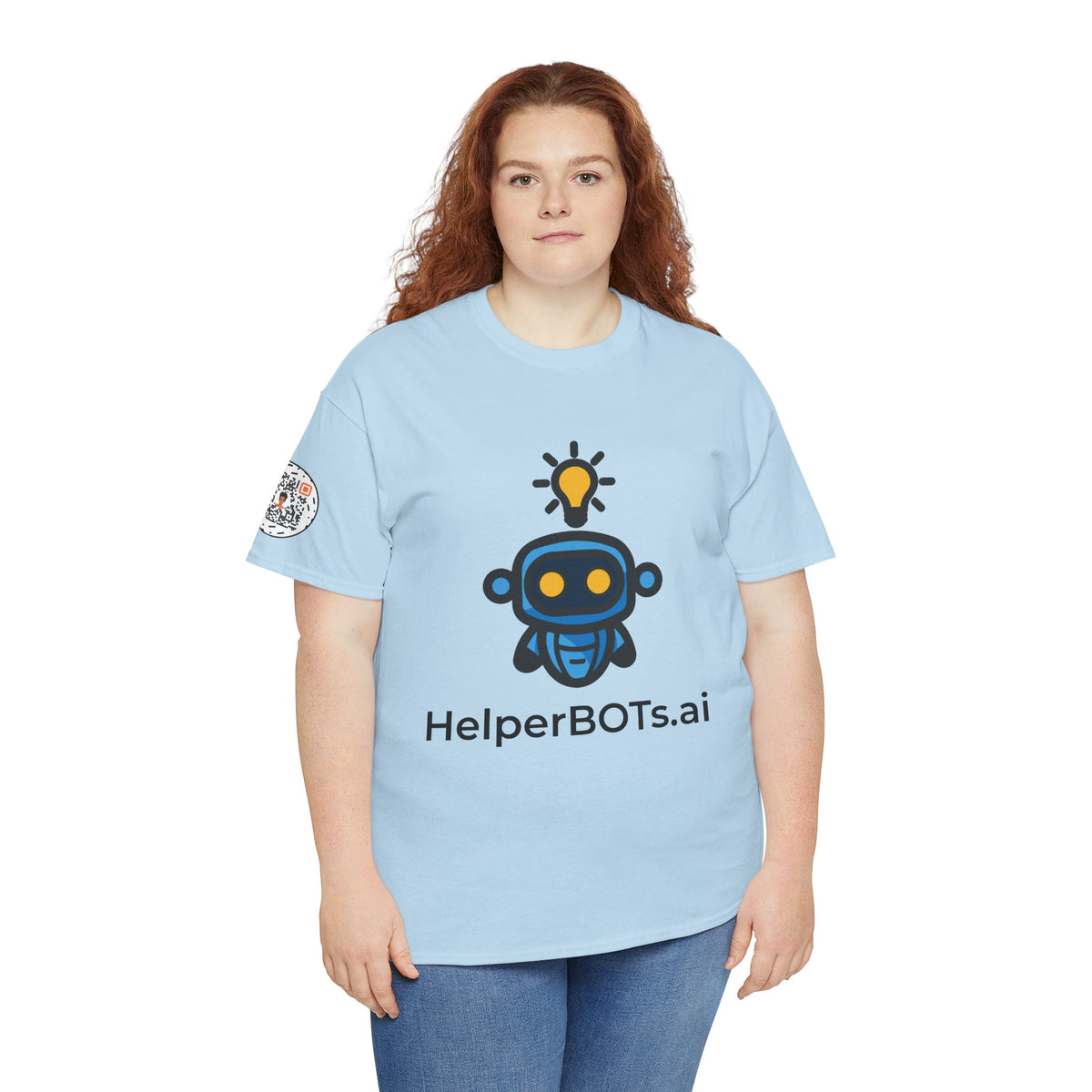Unisex Personal Development BOT Heavy Cotton Tee (Light Edition with Black Print)