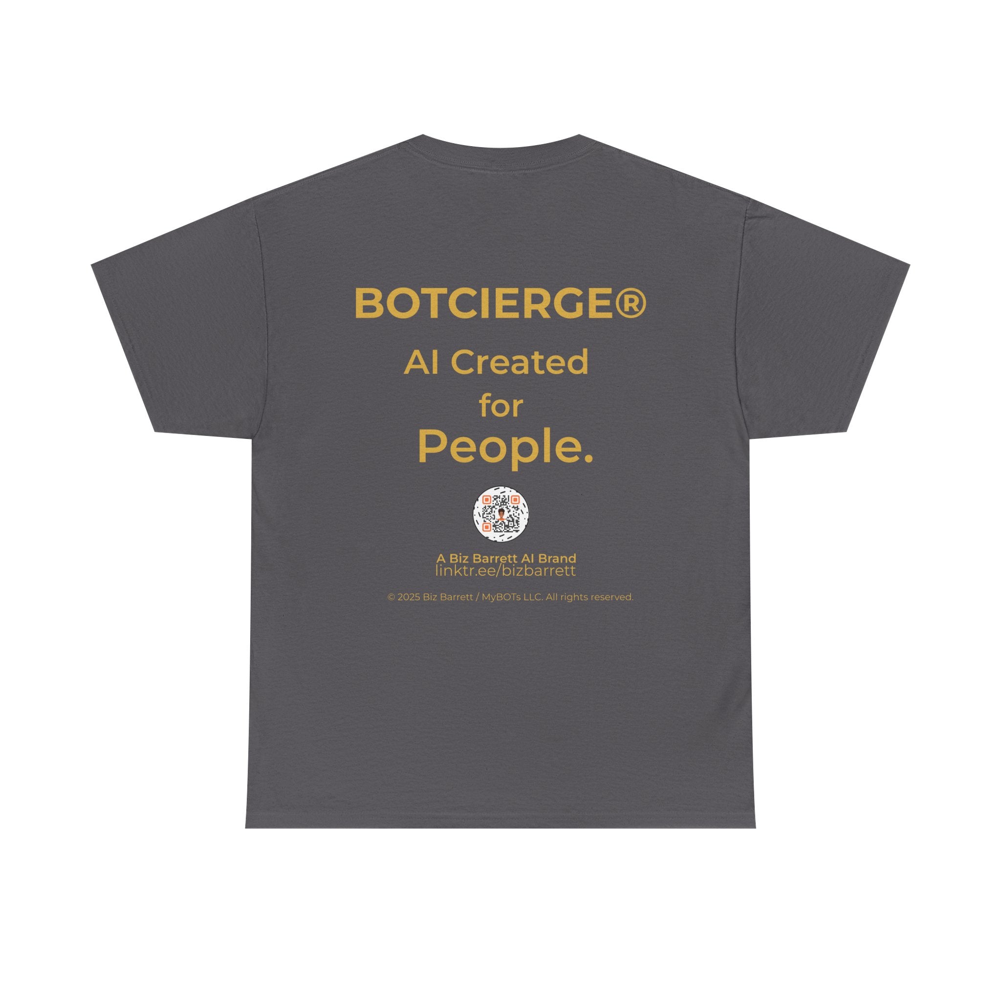 Unisex Personal Development BOT Heavy Cotton Tee (Dark Edition)