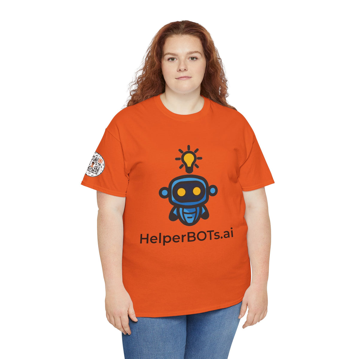 Unisex Personal Development BOT Heavy Cotton Tee (Light Edition with Black Print)