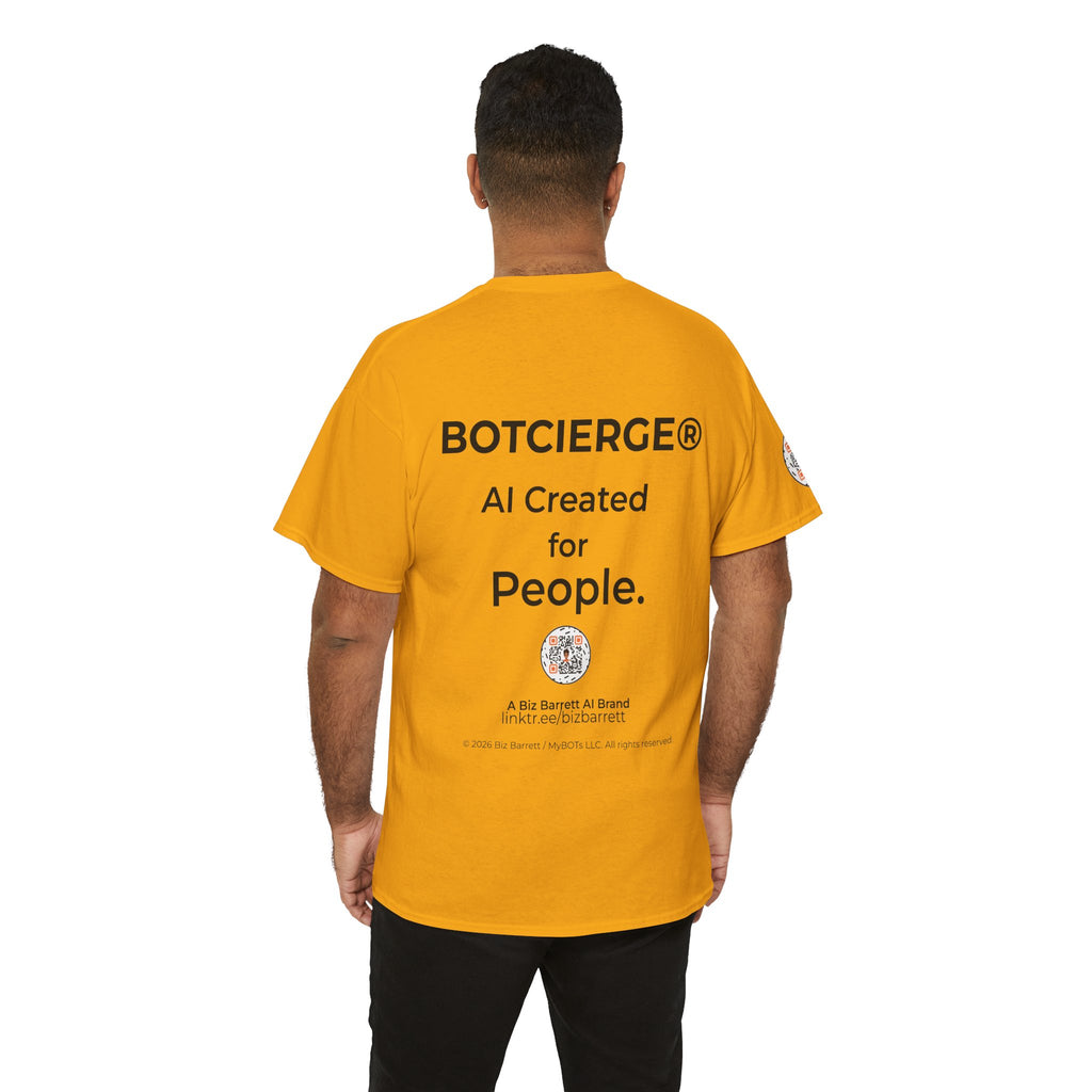 Unisex Medical BOT Heavy Cotton Tee (Light Edition with Black Print)