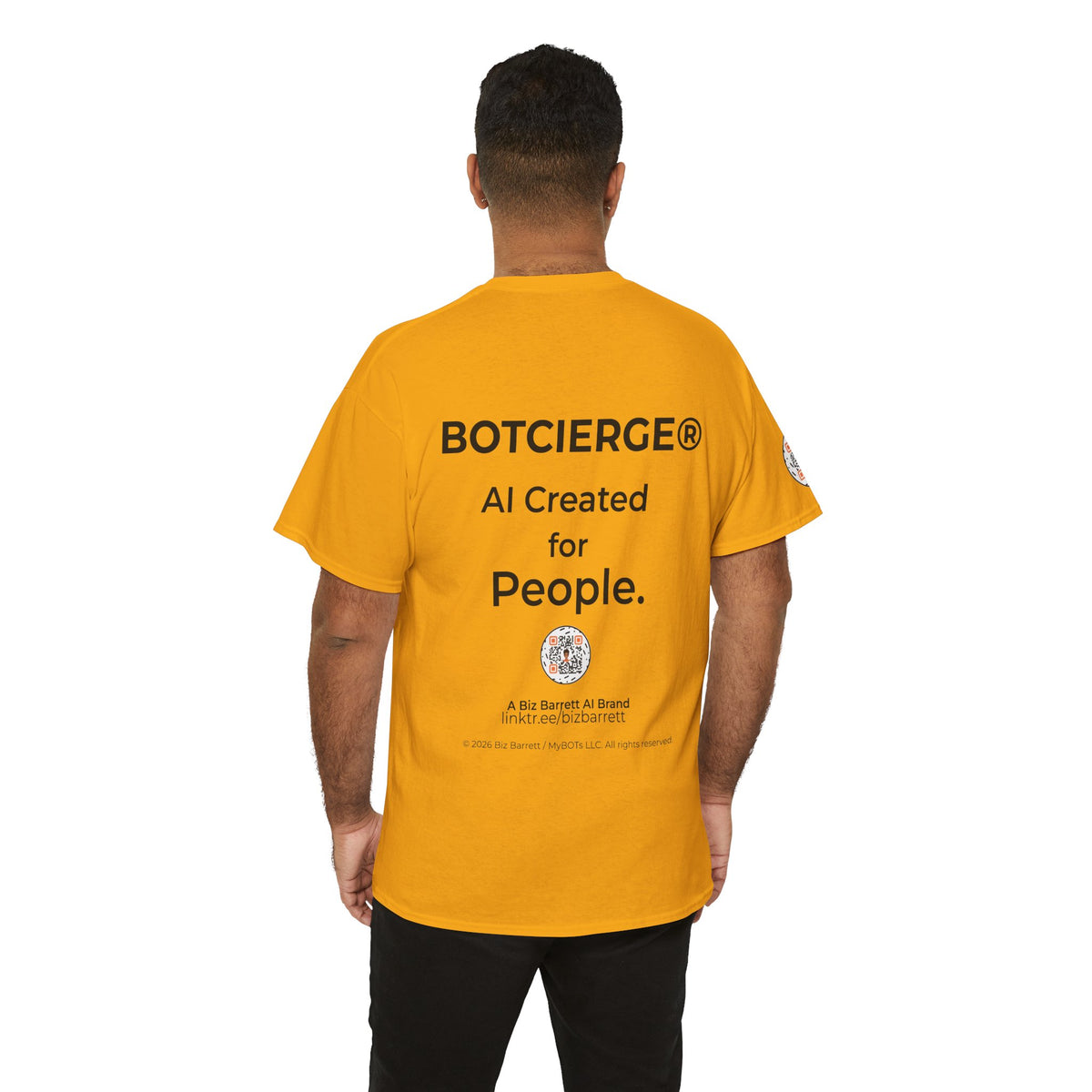 Unisex Medical BOT Heavy Cotton Tee (Light Edition with Black Print)