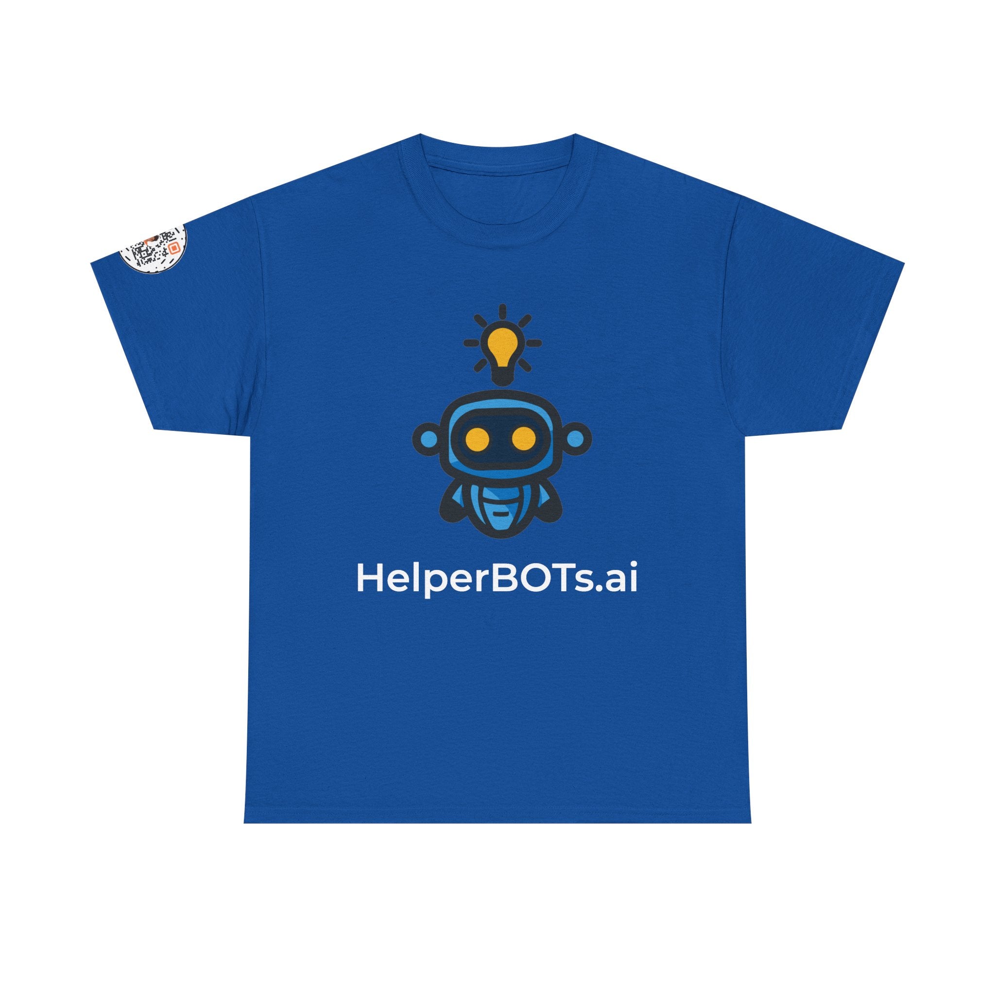 Unisex Personal Development BOT Heavy Cotton Tee (Dark Edition with White Print)