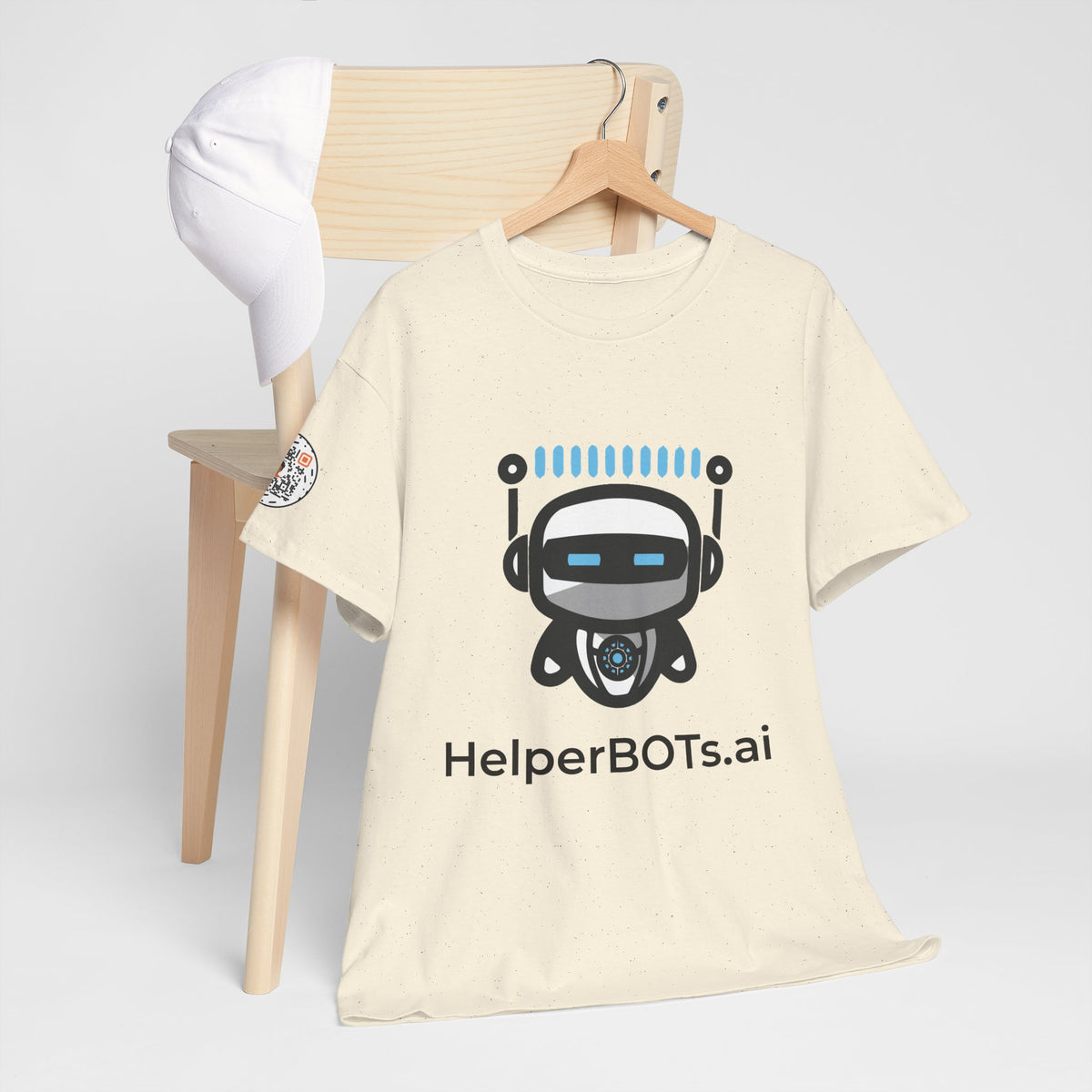 Unisex Productivity BOT Heavy Cotton Tee (Light Edition with Black Print)