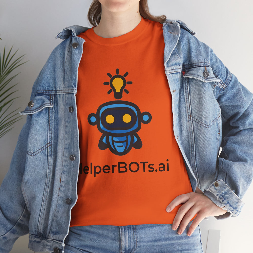 Unisex Personal Development BOT Heavy Cotton Tee (Light Edition with Black Print)