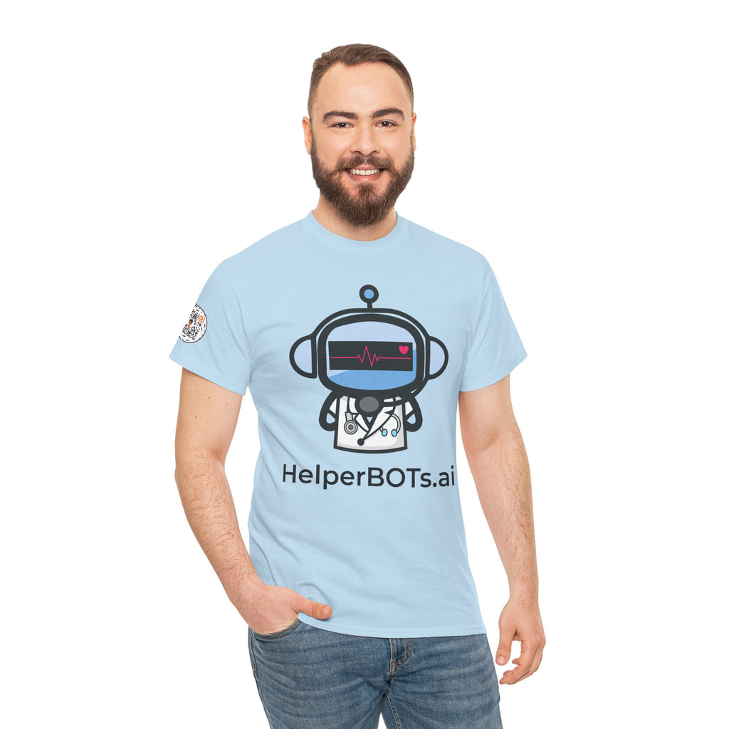 Unisex Medical BOT Heavy Cotton Tee (Light Edition with Black Print)