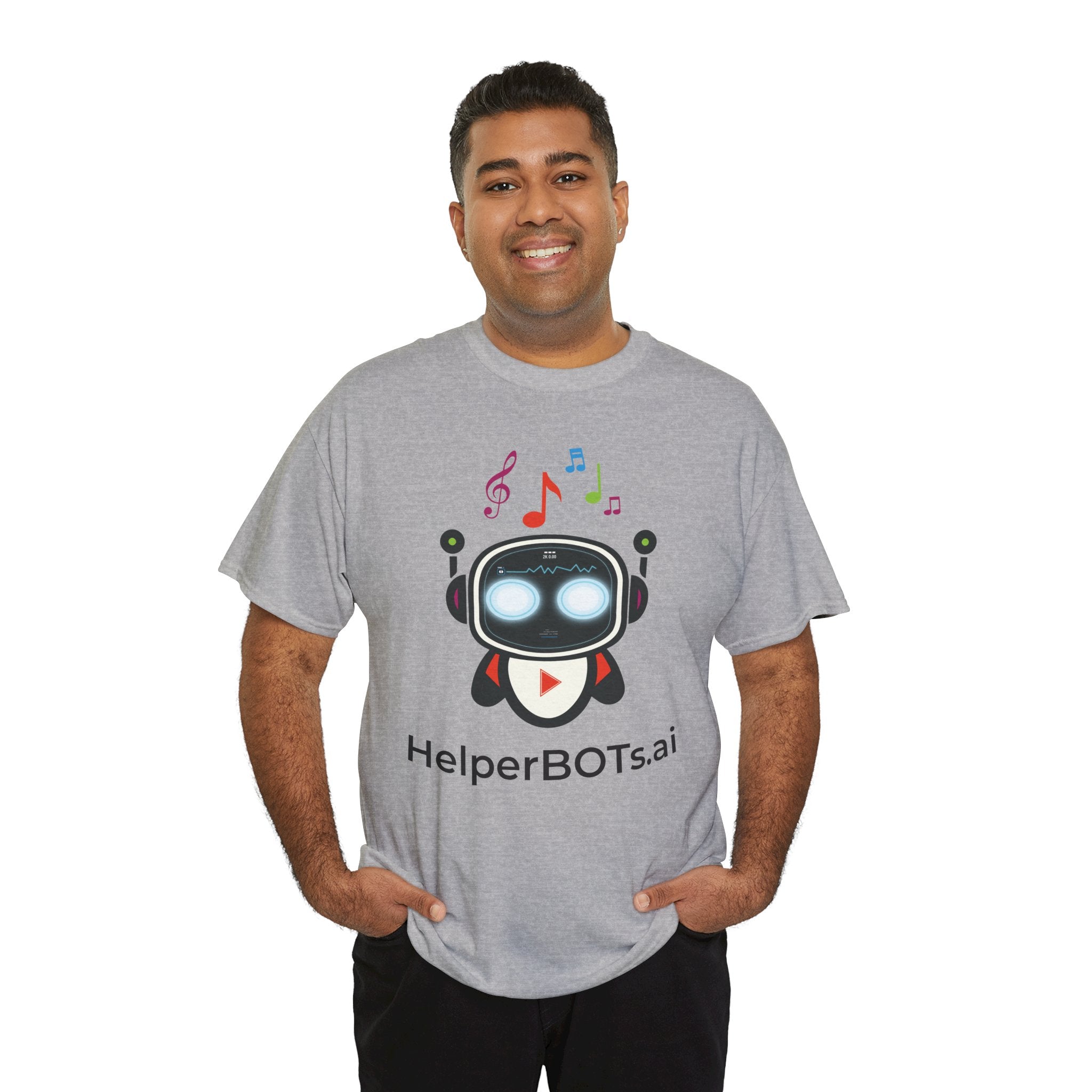 Unisex Music BOT Heavy Cotton Tee (Light Edition)