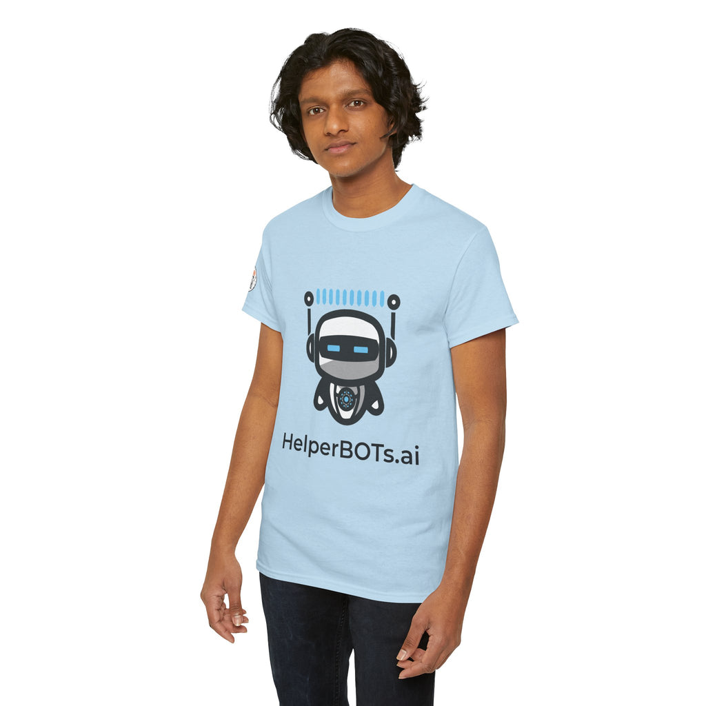 Unisex Productivity BOT Heavy Cotton Tee (Light Edition with Black Print)