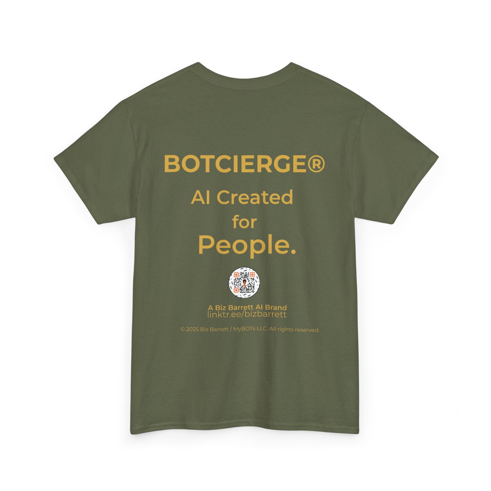 Unisex Personal Development BOT Heavy Cotton Tee (Dark Edition)