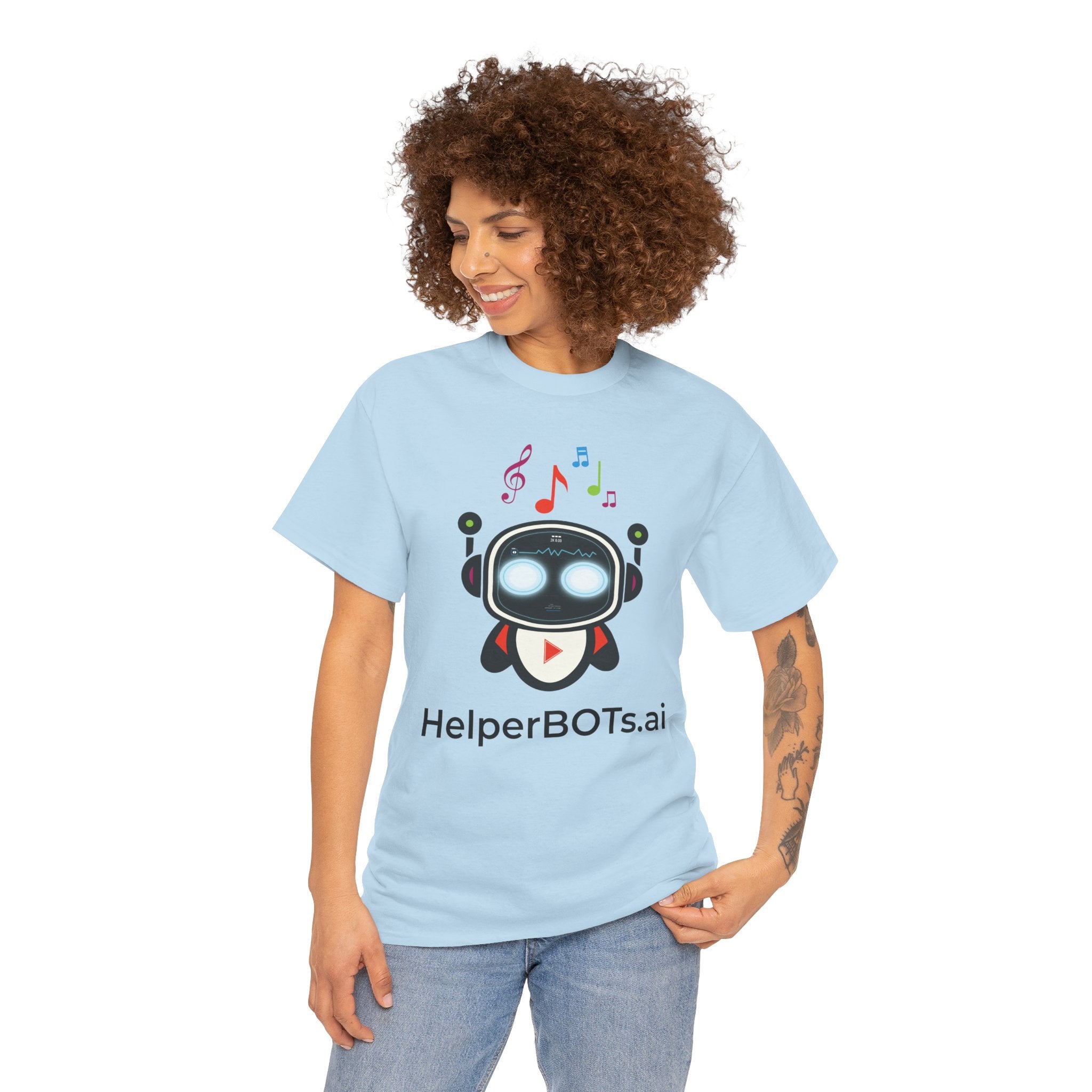 Unisex Music BOT Heavy Cotton Tee (Light Edition)