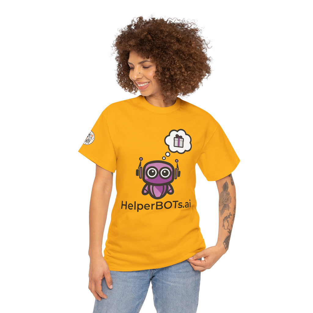 Unisex Love and Relationships BOT Heavy Cotton Tee (Light Edition with Black Print)