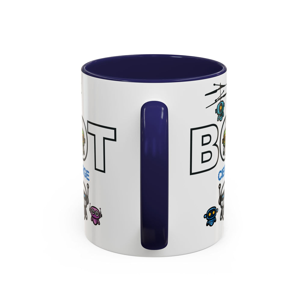 Logo Accent Coffee Mug (11, 15oz) (Light Edition with Black Print)