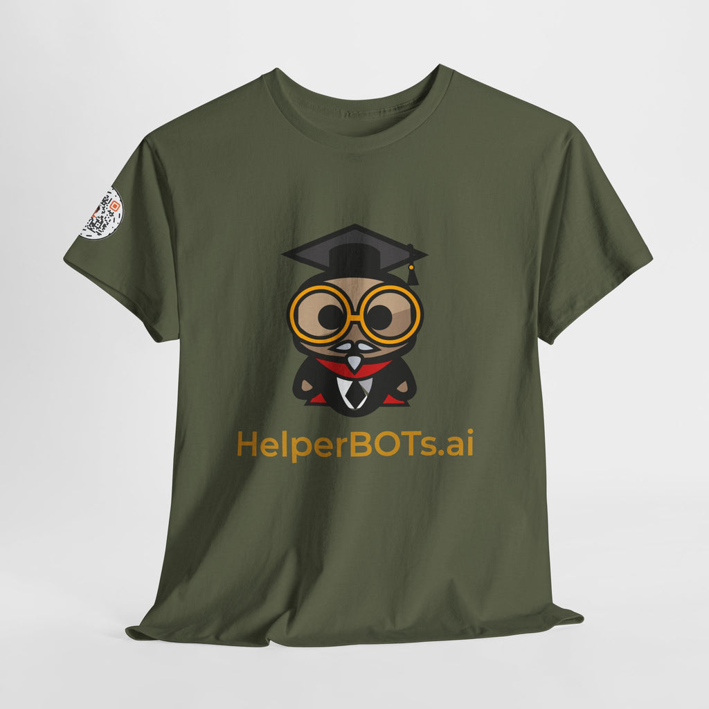 Unisex Education BOT Heavy Cotton Tee (Dark Edition with Gold Print)