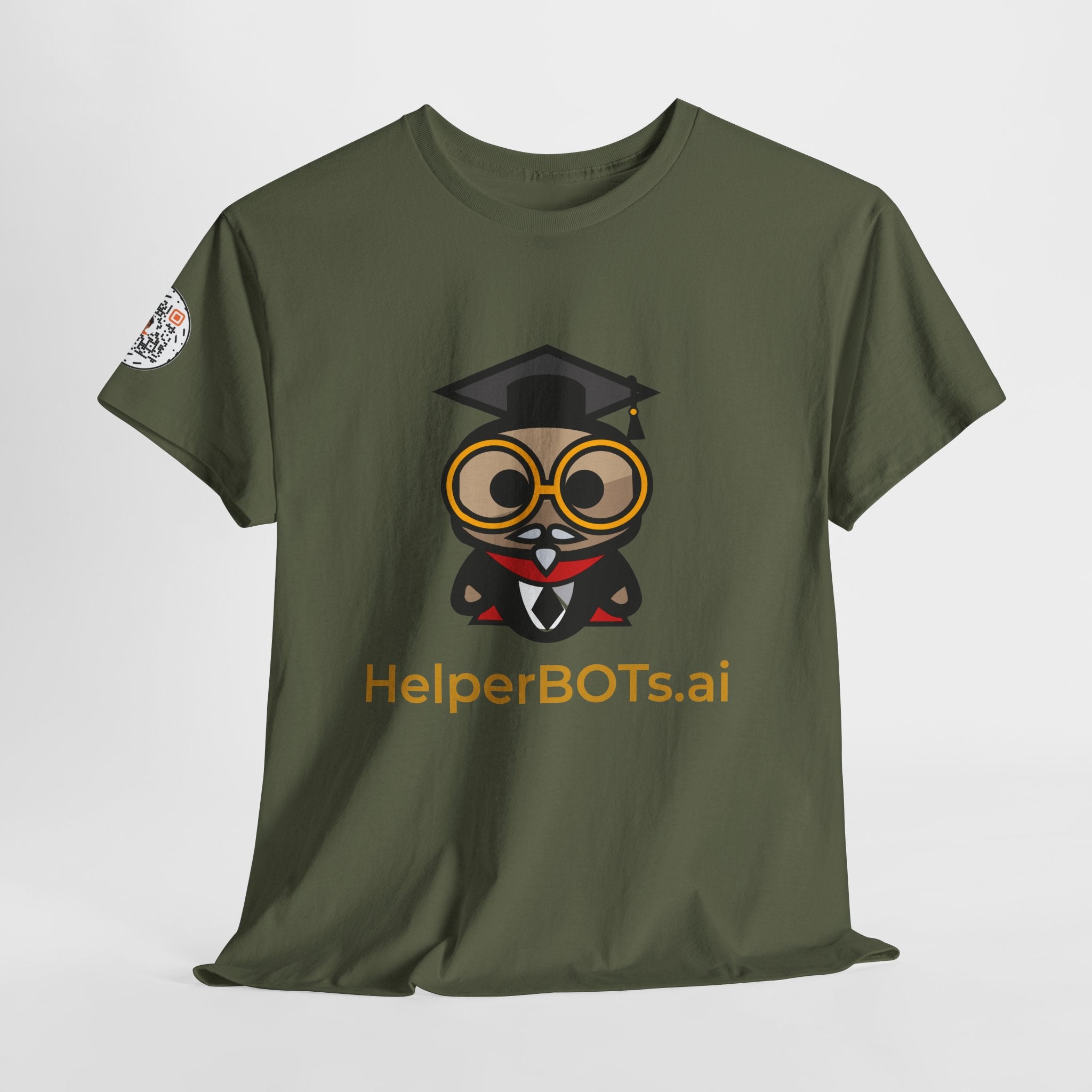 Unisex Education BOT Heavy Cotton Tee (Dark Edition with Gold Print)