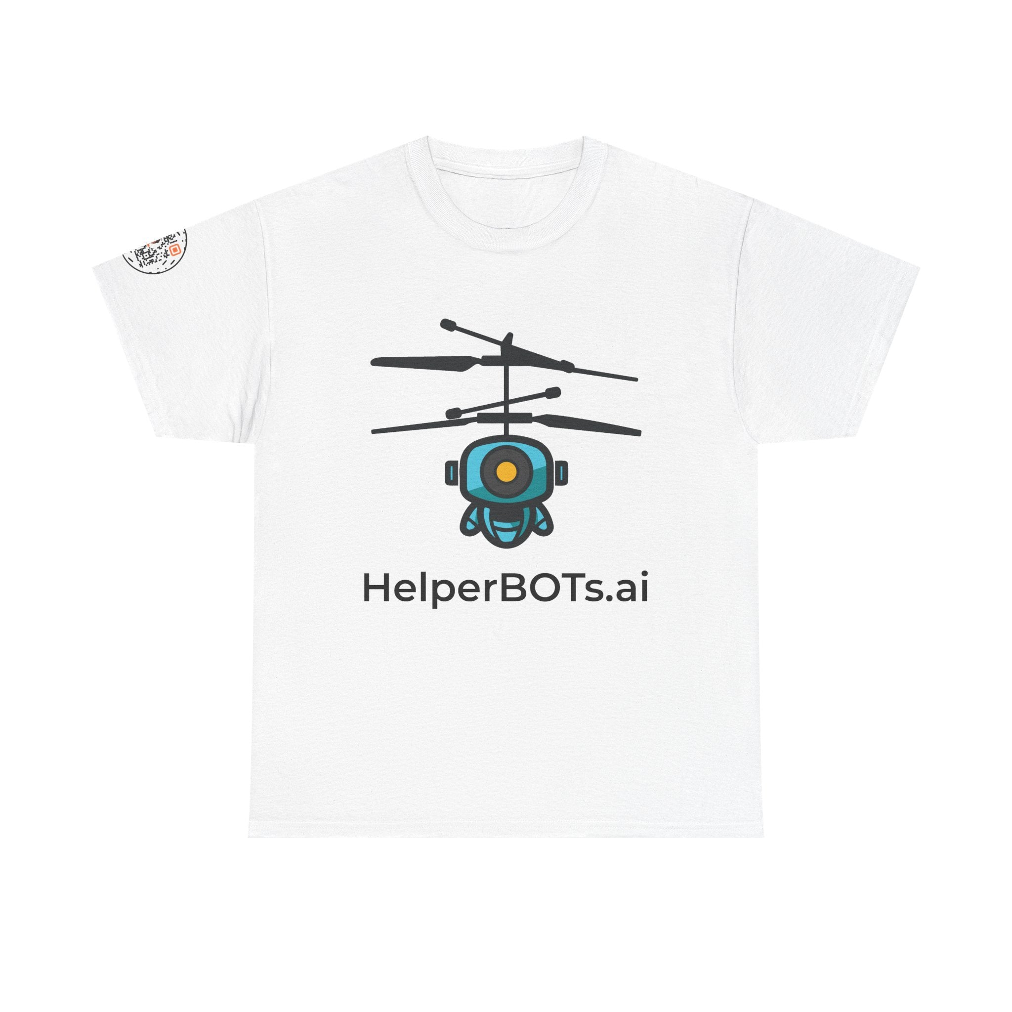 Unisex Security BOT Heavy Cotton Tee (Light Edition with Black Print)