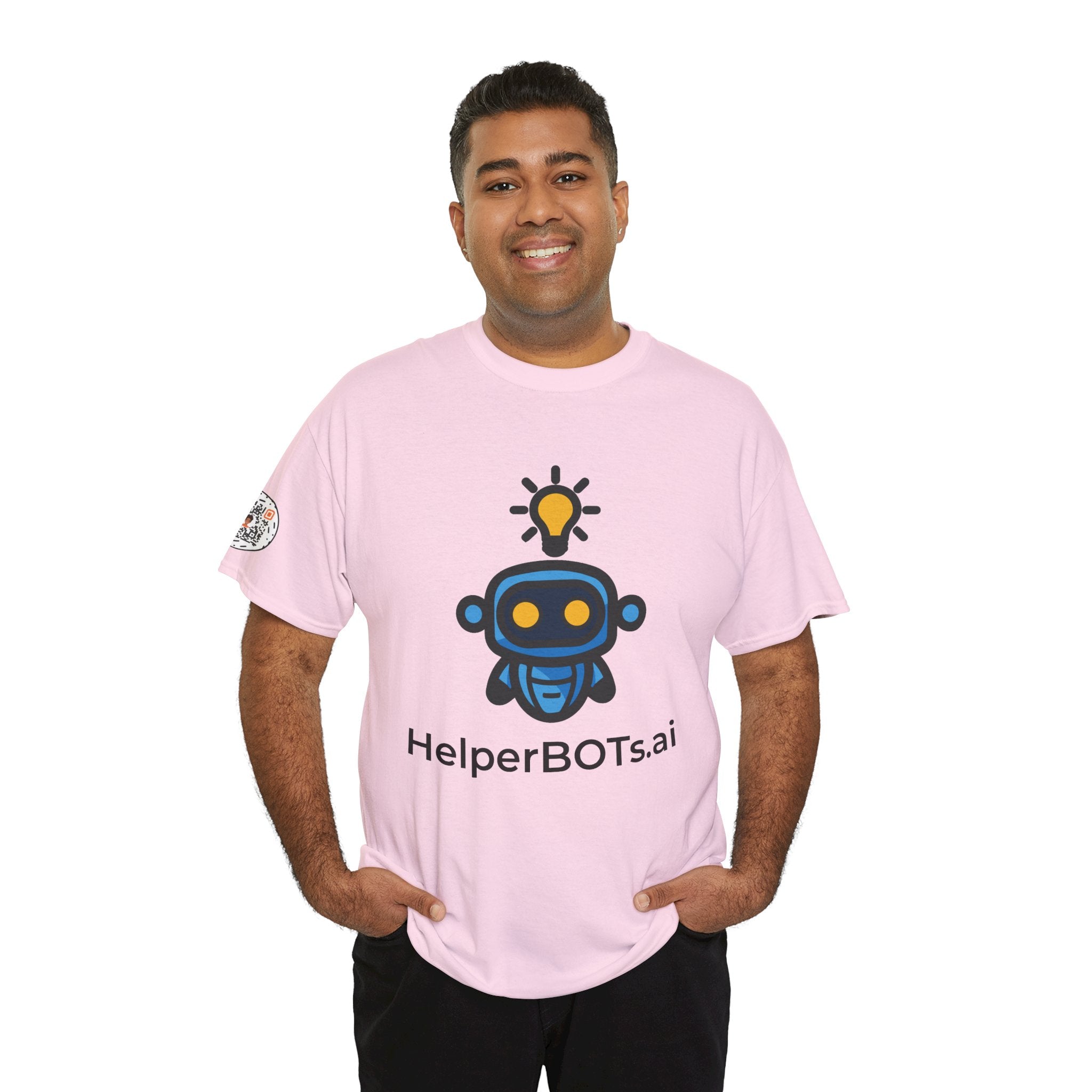 Unisex Personal Development BOT Heavy Cotton Tee (Light Edition with Black Print)