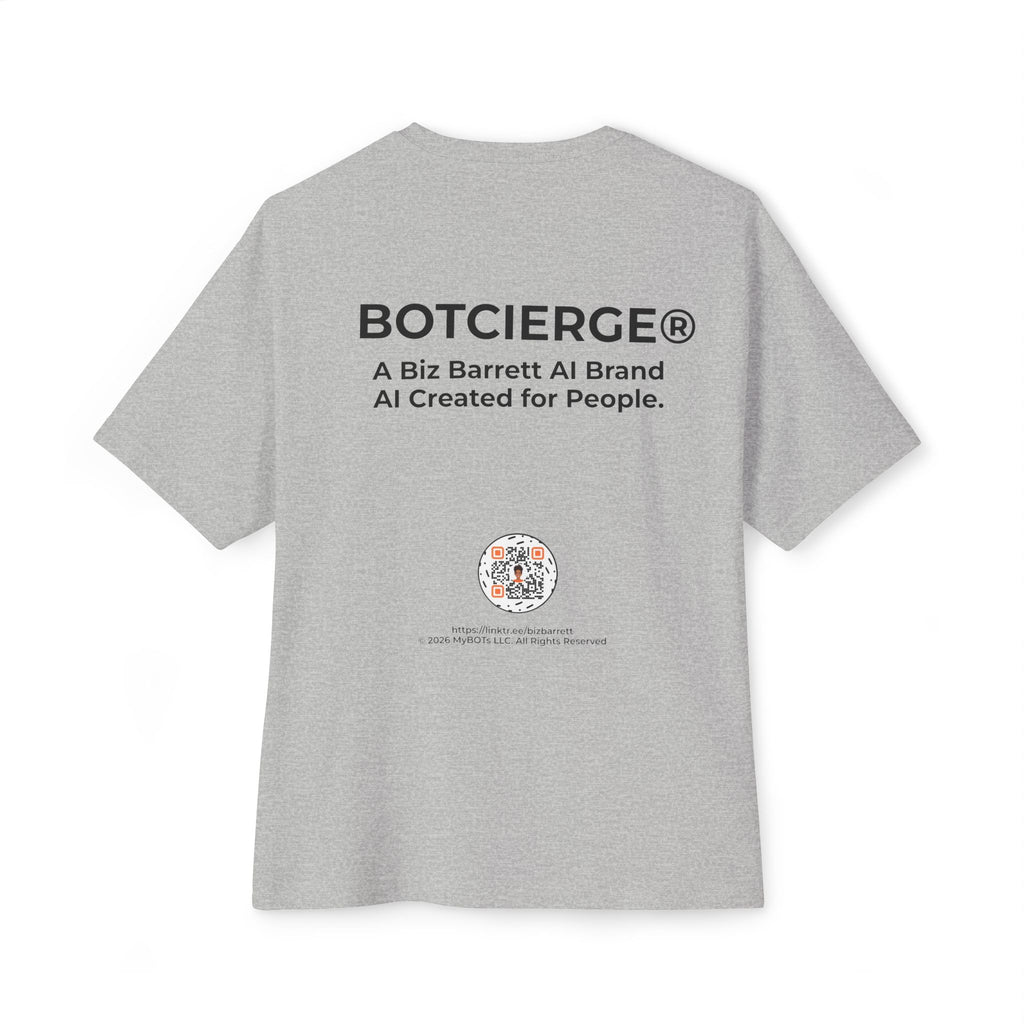 Unisex Logo Oversized Boxy Tee (Light Edition)