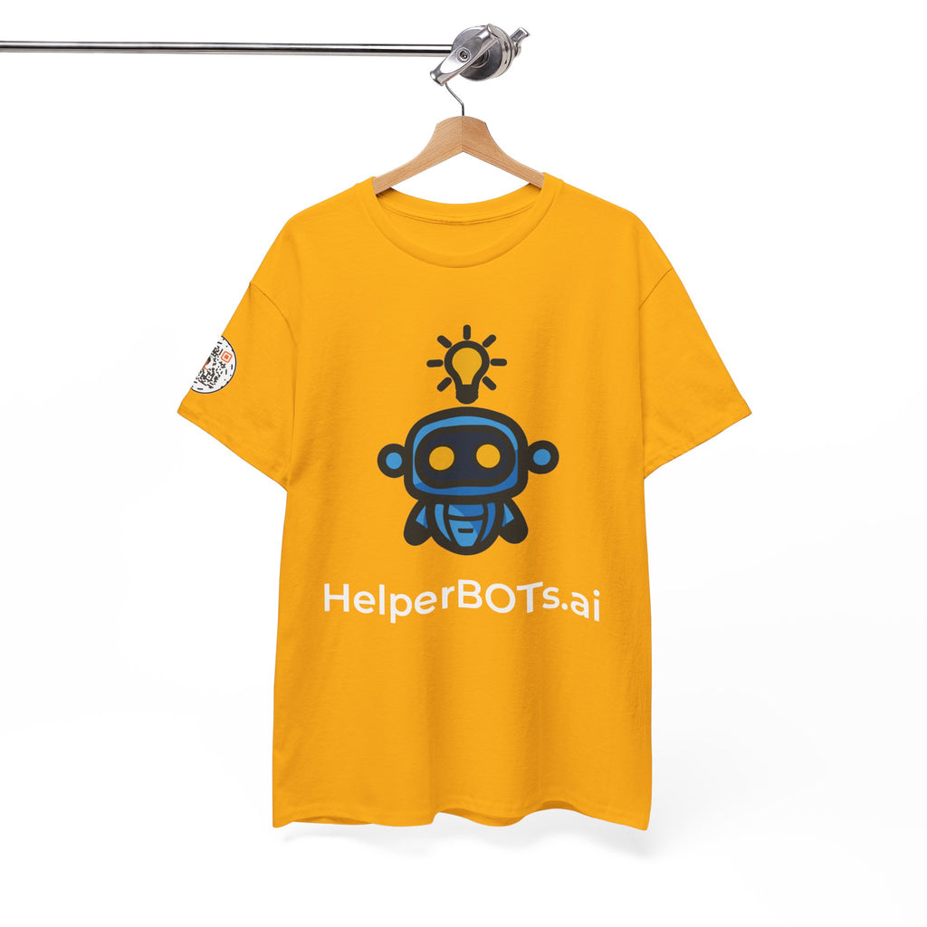 Unisex Personal Development BOT Heavy Cotton Tee (Dark Edition with White Print)