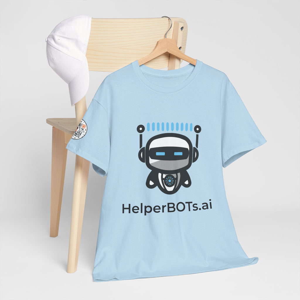 Unisex Productivity BOT Heavy Cotton Tee (Light Edition with Black Print)