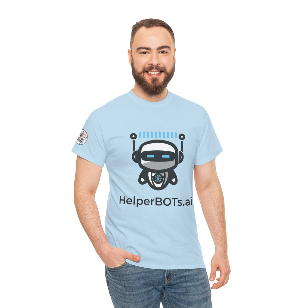 Unisex Productivity BOT Heavy Cotton Tee (Light Edition with Black Print)