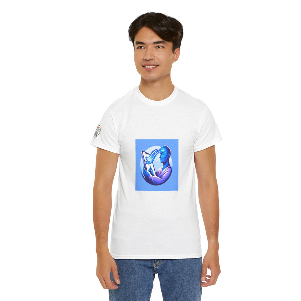 Unisex RememBOT™ Heavy Cotton Tee (Light Edition with White Lettering)