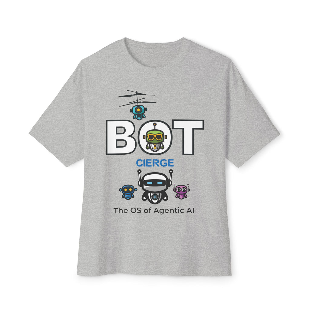 Unisex Logo Oversized Boxy Tee (Light Edition)