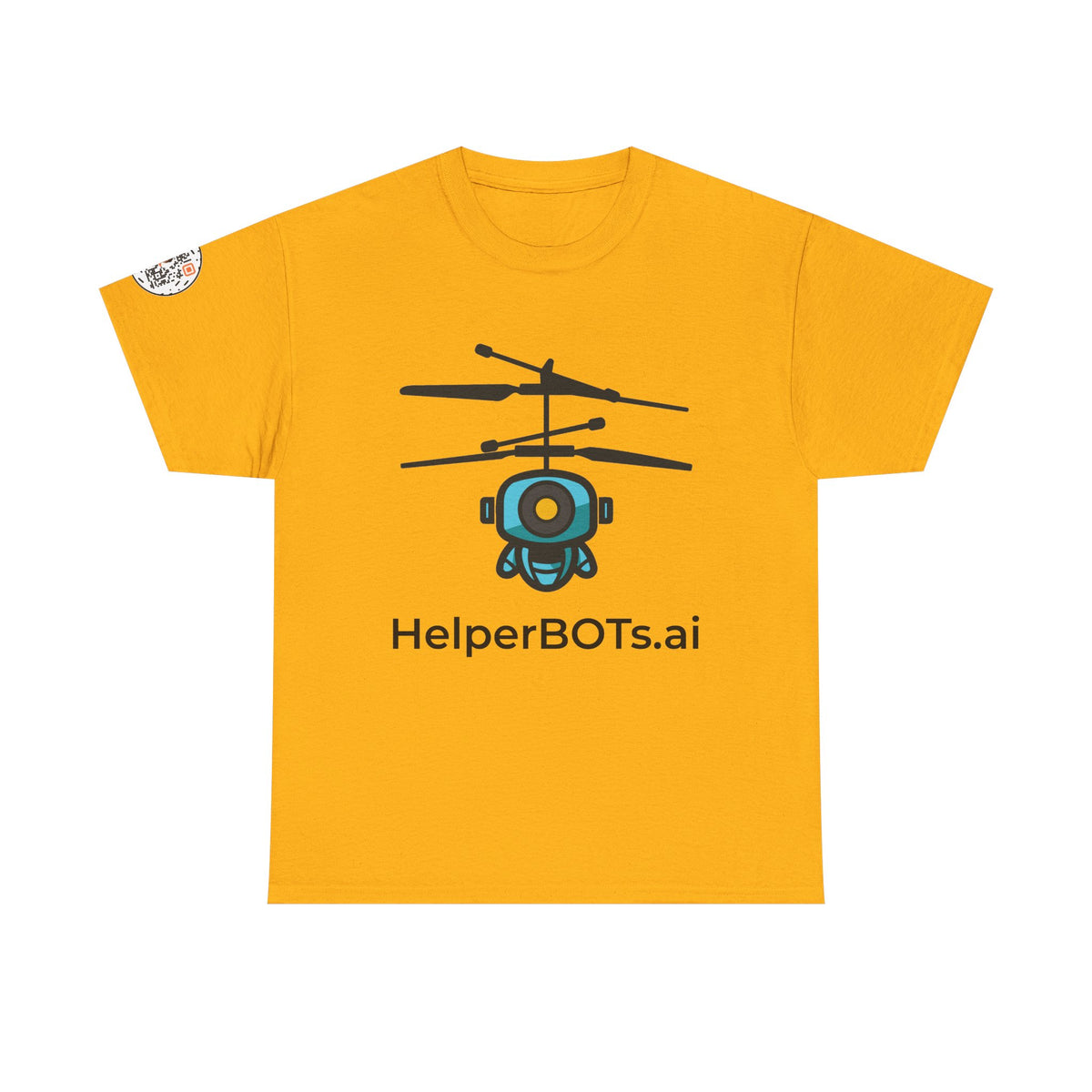 Unisex Security BOT Heavy Cotton Tee (Light Edition with Black Print)
