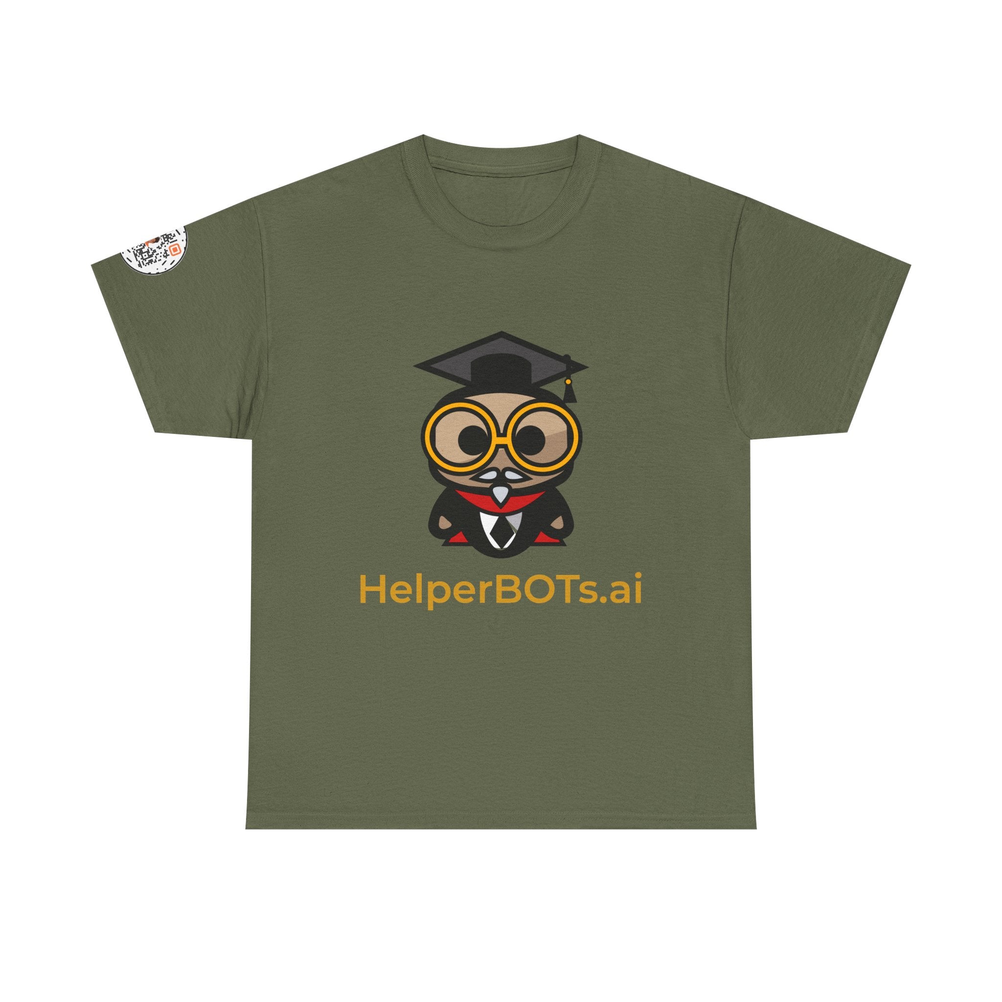 Unisex Education BOT Heavy Cotton Tee (Dark Edition with Gold Print)