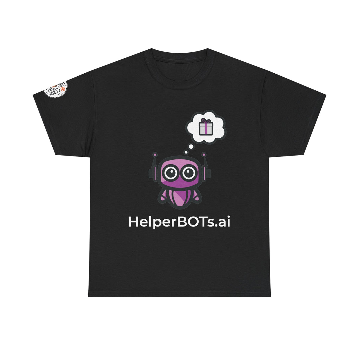Unisex Love and Relationships BOT Heavy Cotton Tee (Dark Edition with White Print)