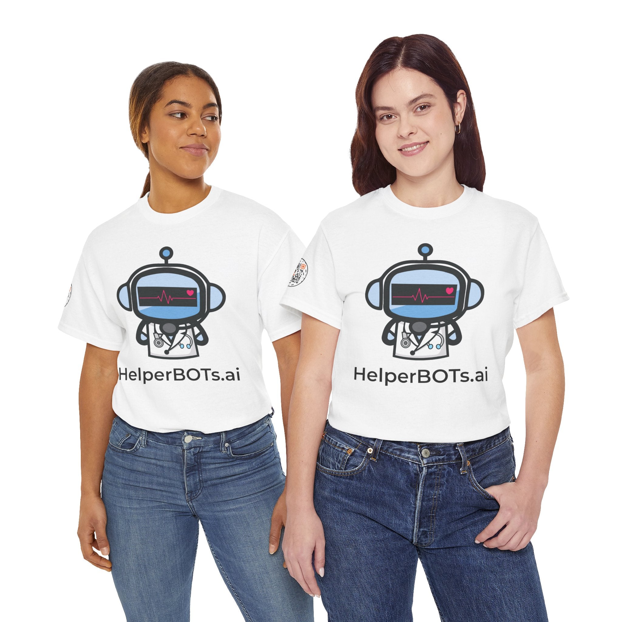 Unisex Medical BOT Heavy Cotton Tee (Light Edition with Black Print)