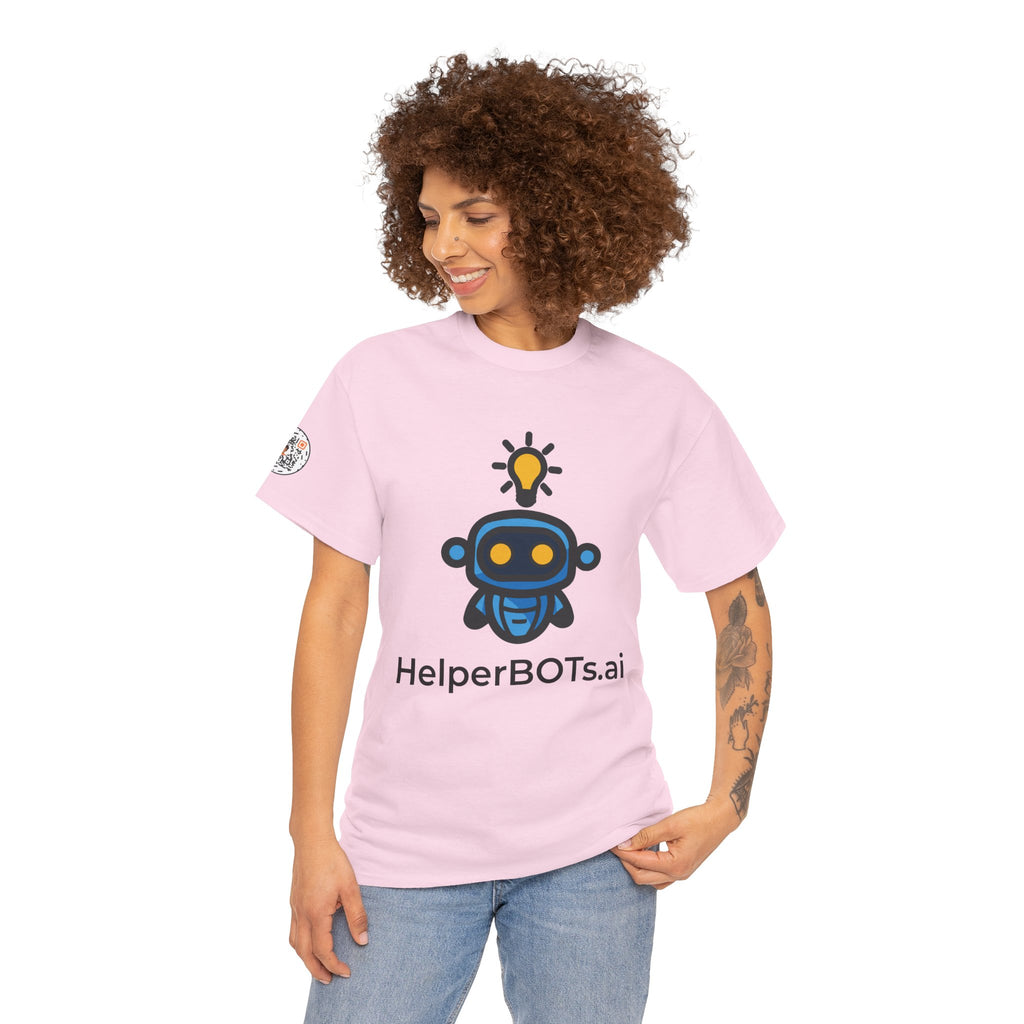 Unisex Personal Development BOT Heavy Cotton Tee (Light Edition with Black Print)