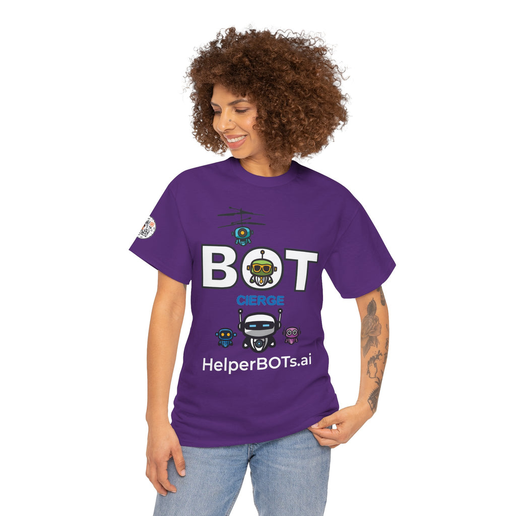 Unisex Logo Heavy Cotton Tee (Dark Edition)