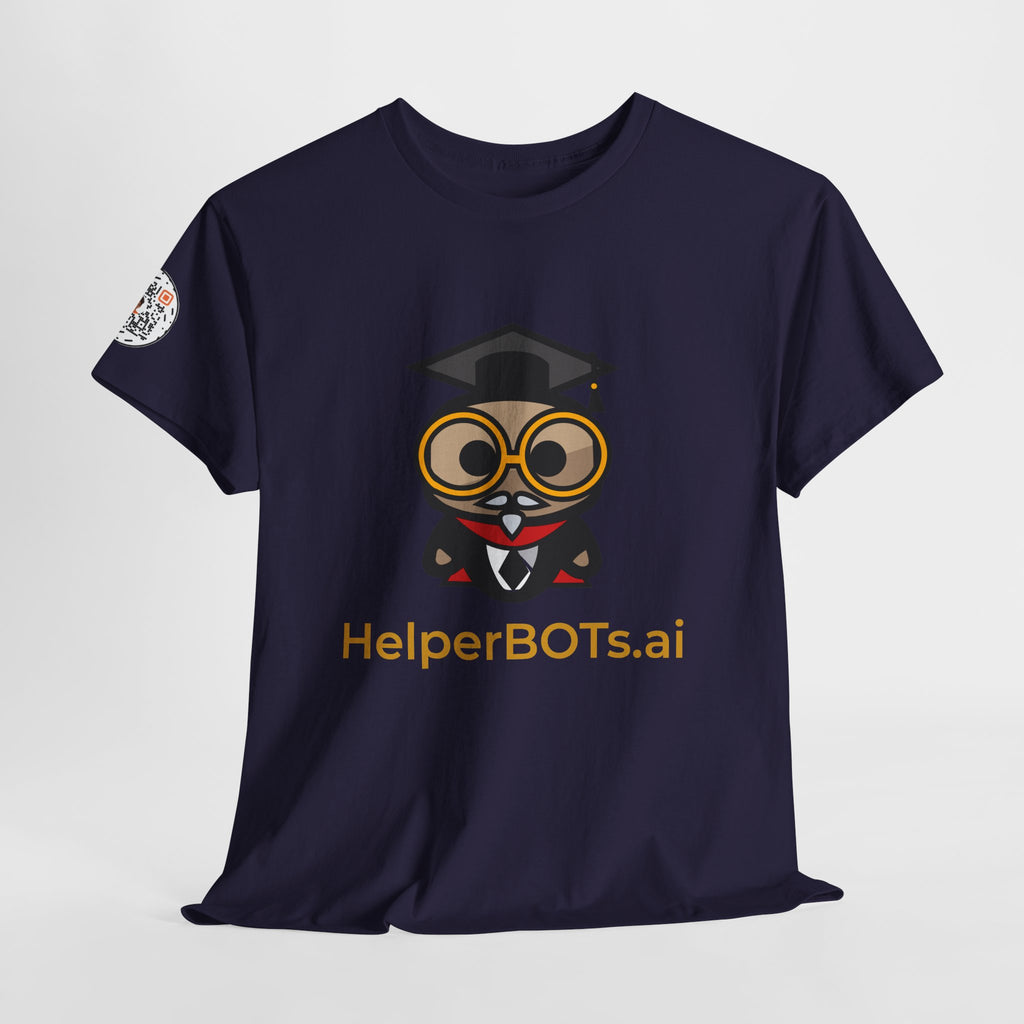 Unisex Education BOT Heavy Cotton Tee (Dark Edition with Gold Print)