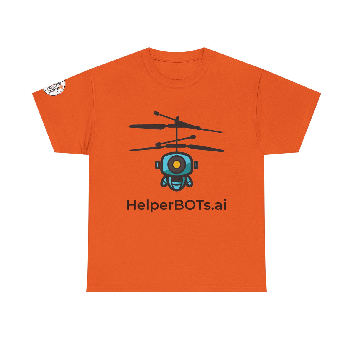 Unisex Security BOT Heavy Cotton Tee (Light Edition with Black Print)