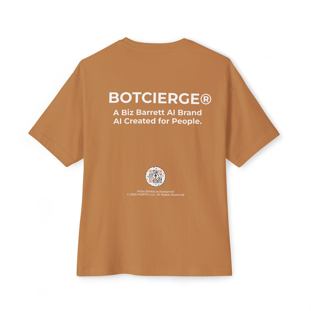 Unisex Logo Oversized Boxy Tee (Dark Edition)
