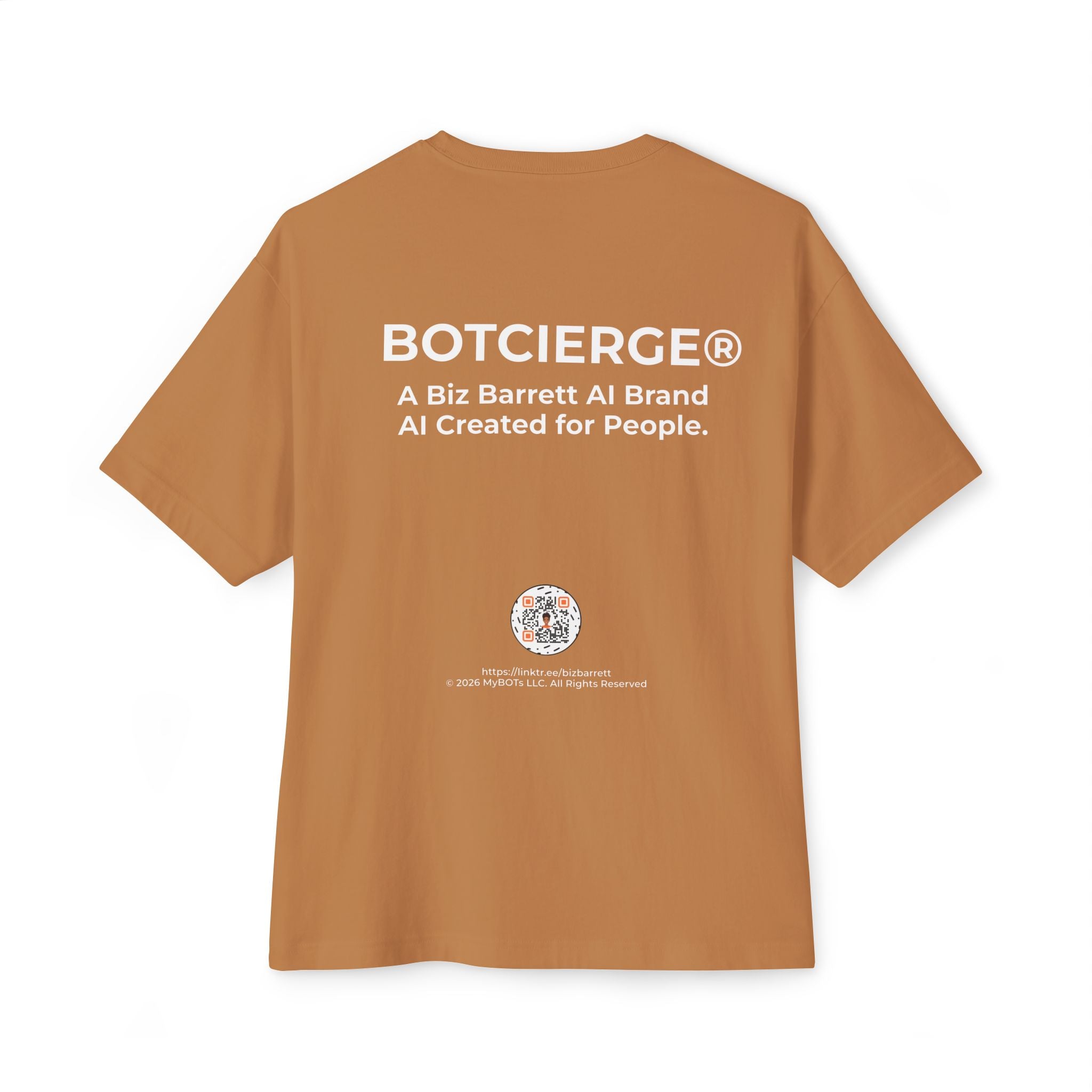 Unisex Logo Oversized Boxy Tee (Dark Edition)