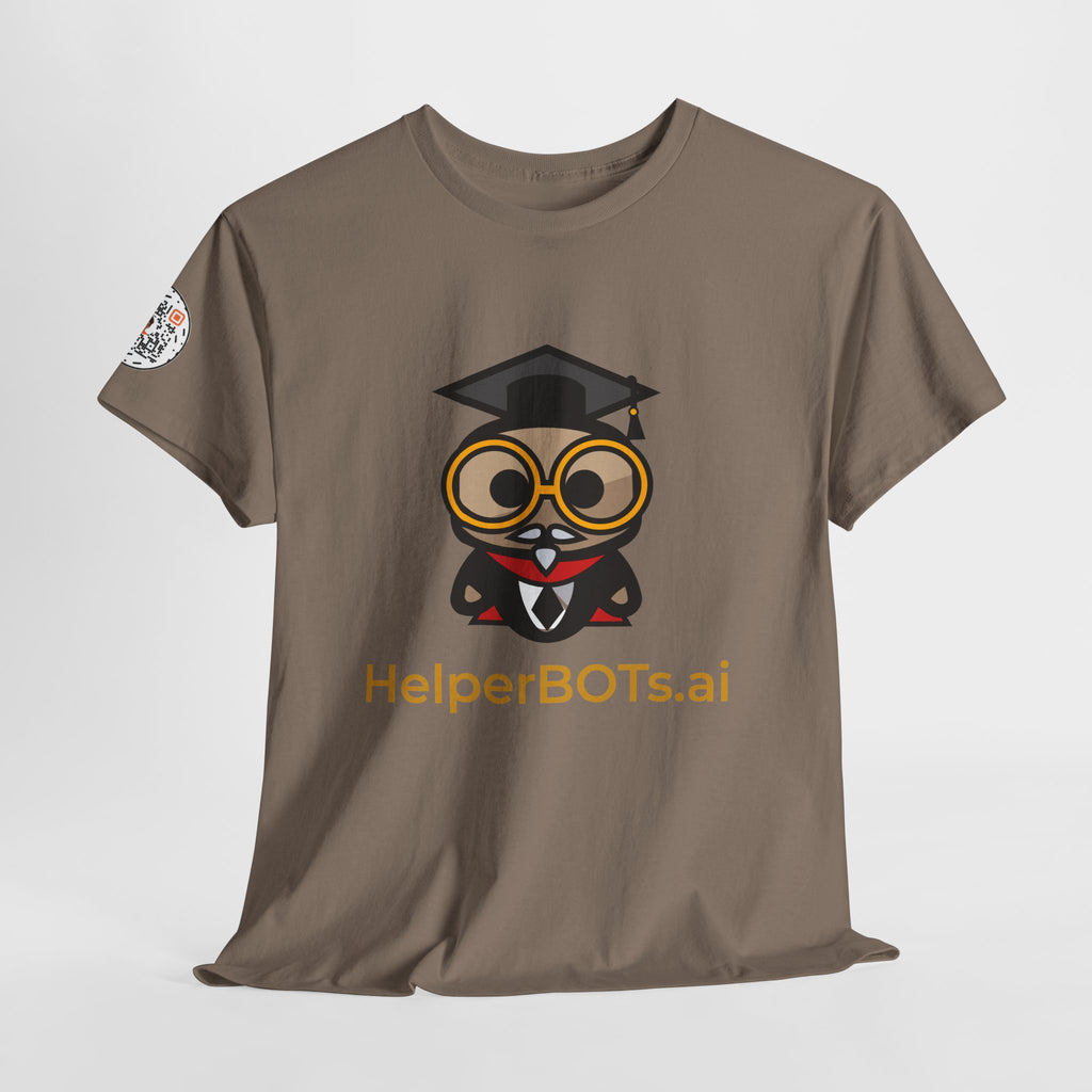 Unisex Education BOT Heavy Cotton Tee (Dark Edition with Gold Print)