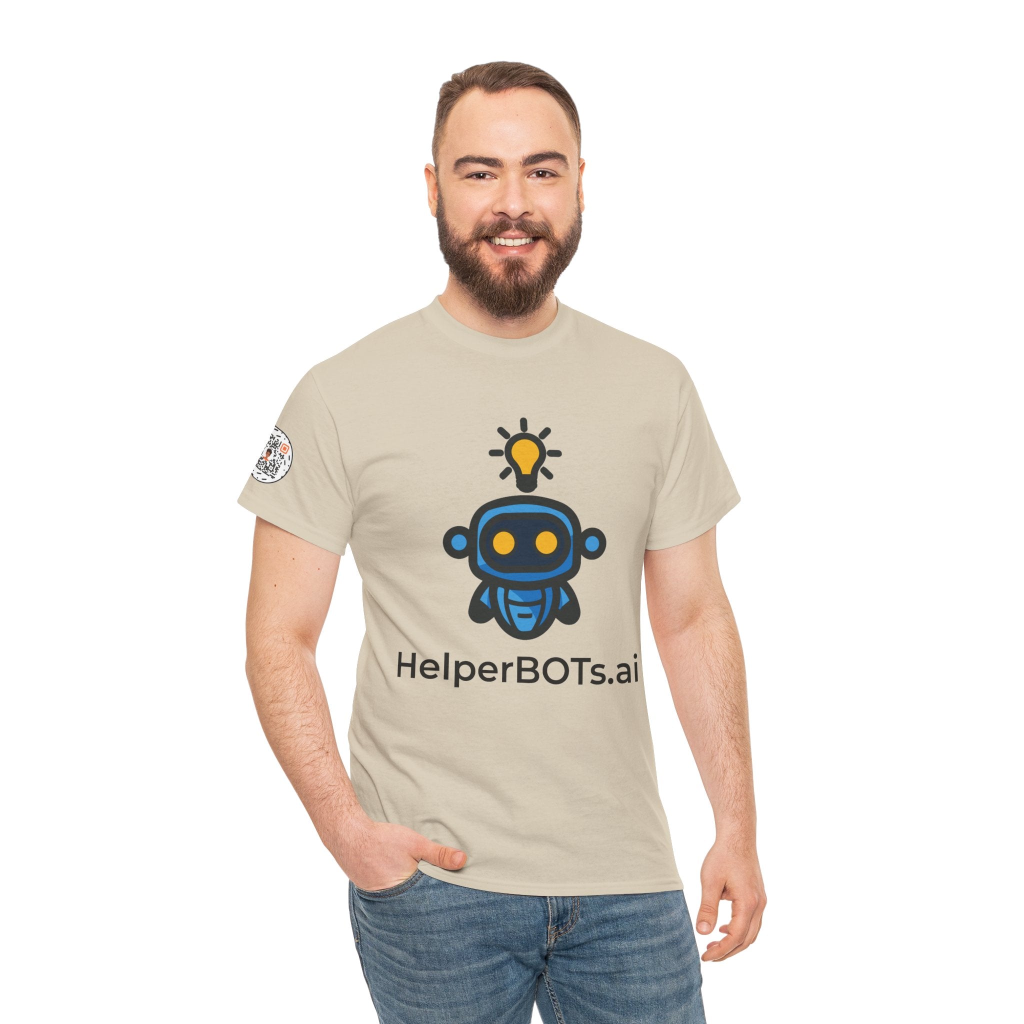 Unisex Personal Development BOT Heavy Cotton Tee (Light Edition with Black Print)