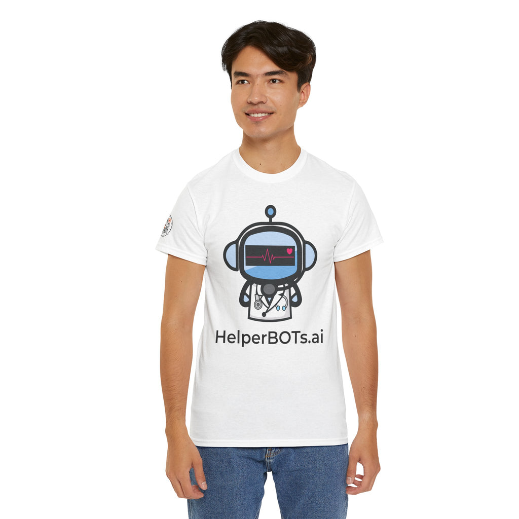 Unisex Medical BOT Heavy Cotton Tee (Light Edition with Black Print)