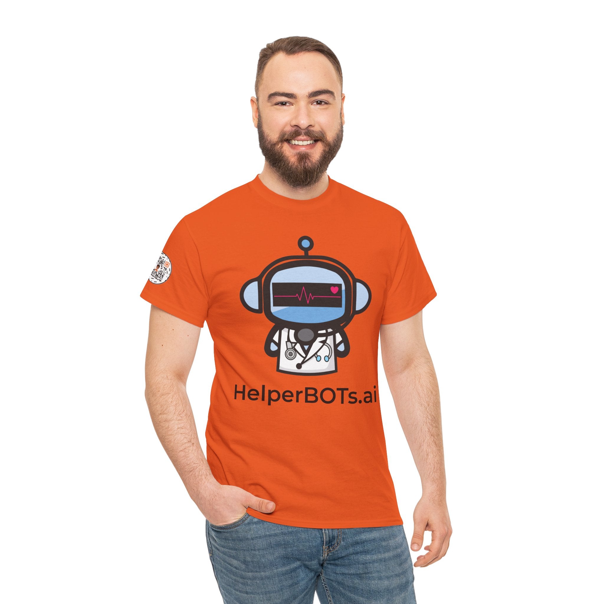 Unisex Medical BOT Heavy Cotton Tee (Light Edition with Black Print)