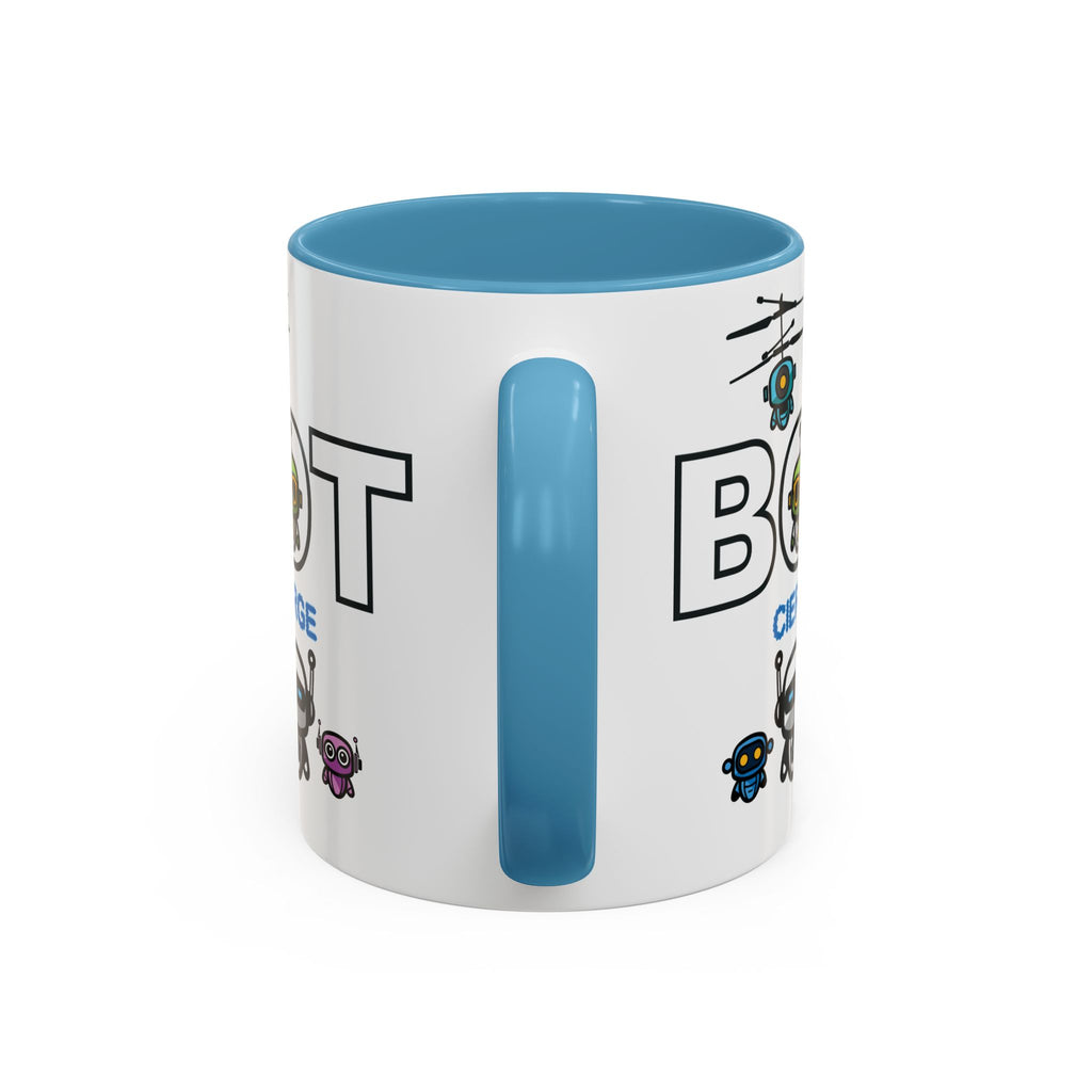 Logo Accent Coffee Mug (11, 15oz) (Light Edition with Black Print)