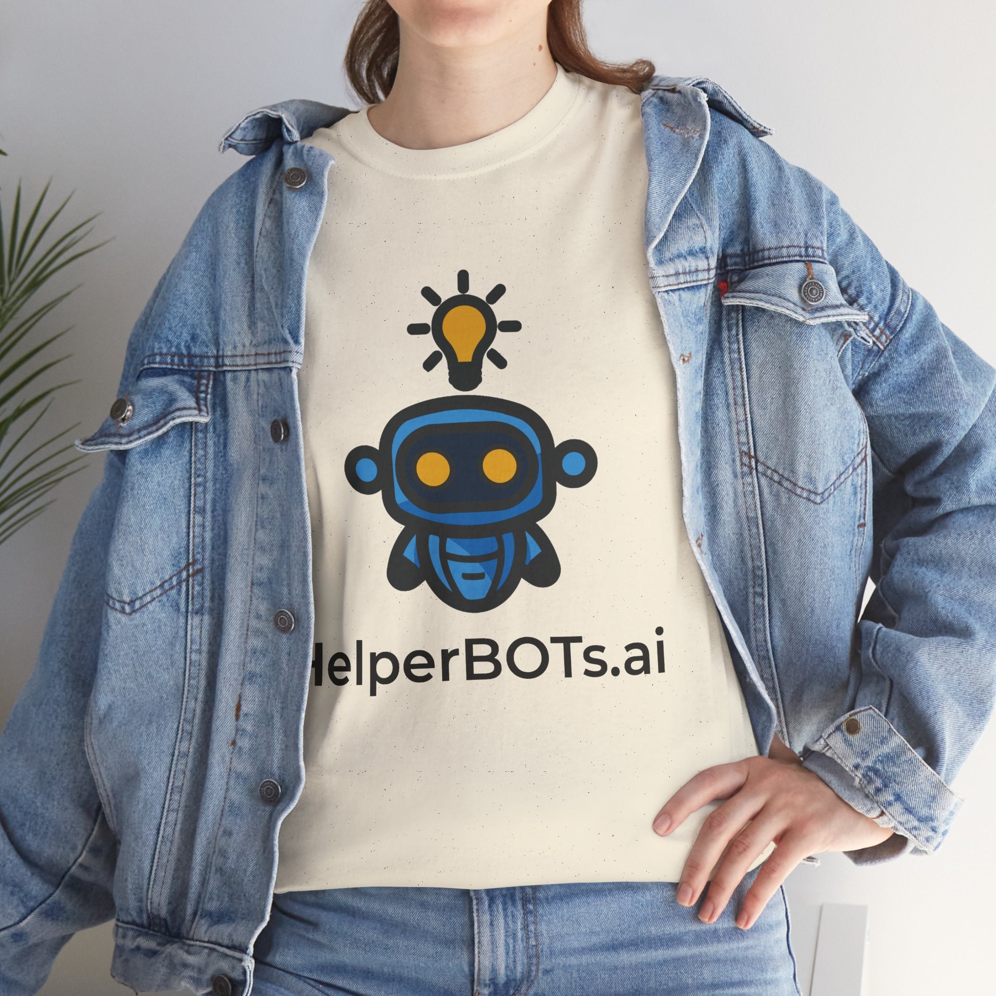 Unisex Personal Development BOT Heavy Cotton Tee (Light Edition with Black Print)
