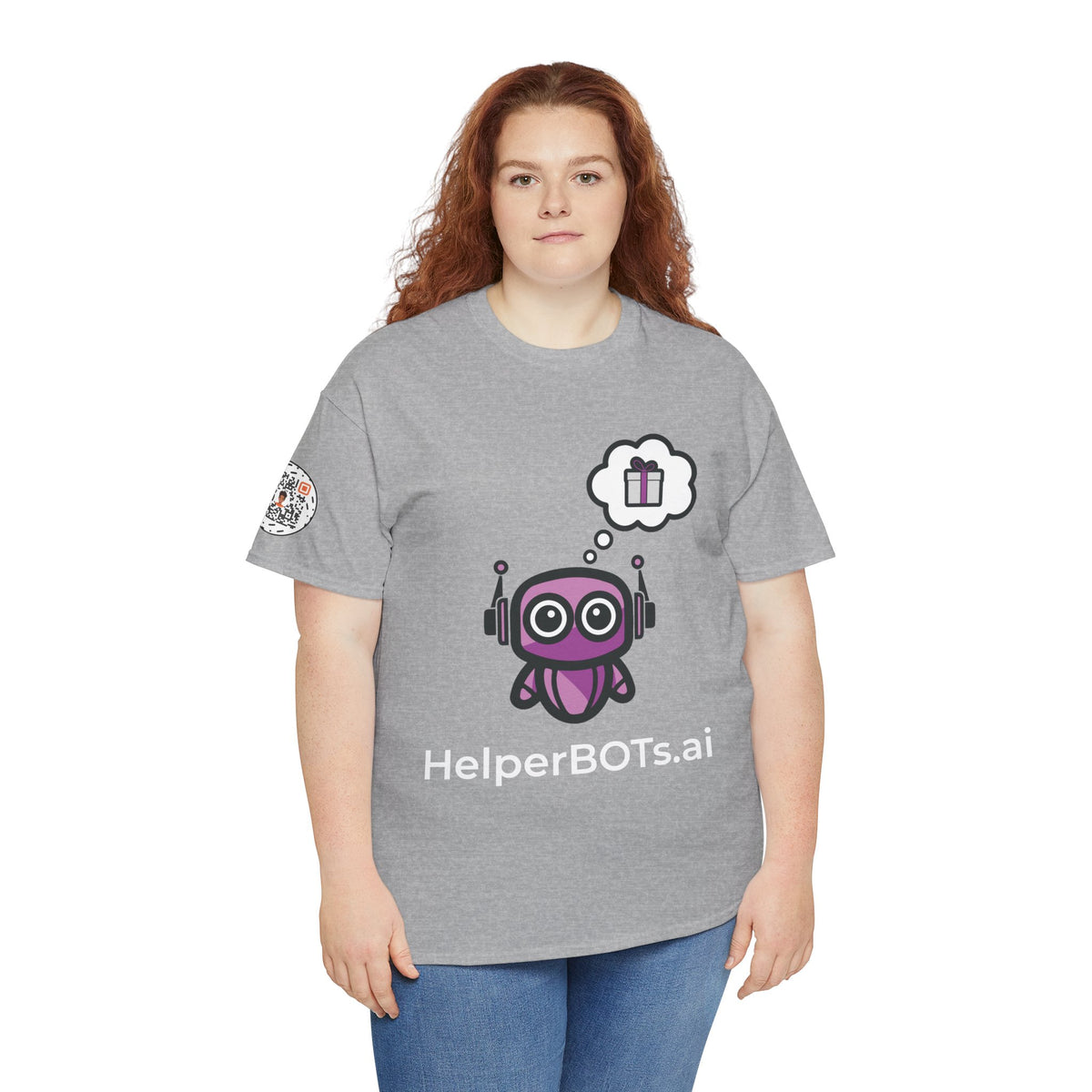 Unisex Love and Relationships BOT Heavy Cotton Tee (Dark Edition with White Print)